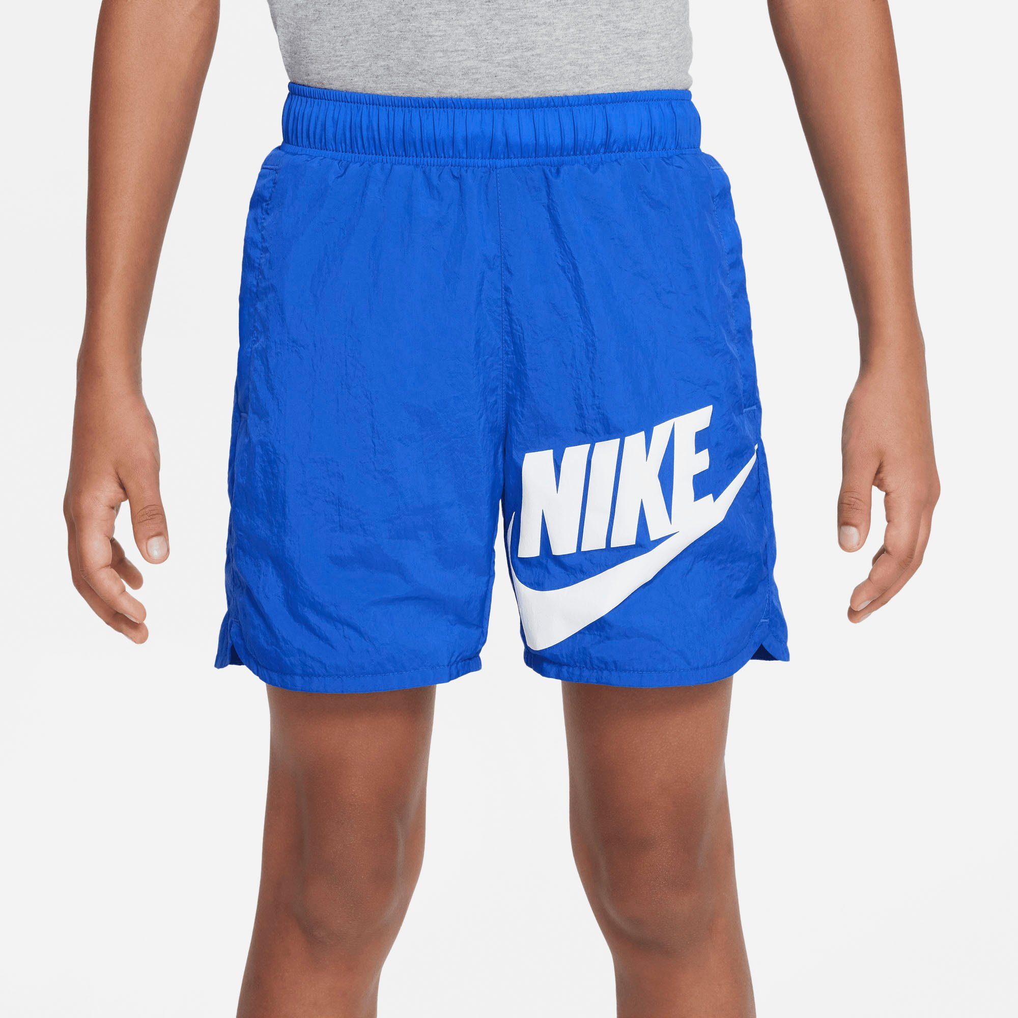 Nike Kids' Big Shorts Sportswear Shorts Woven blau (Boys)