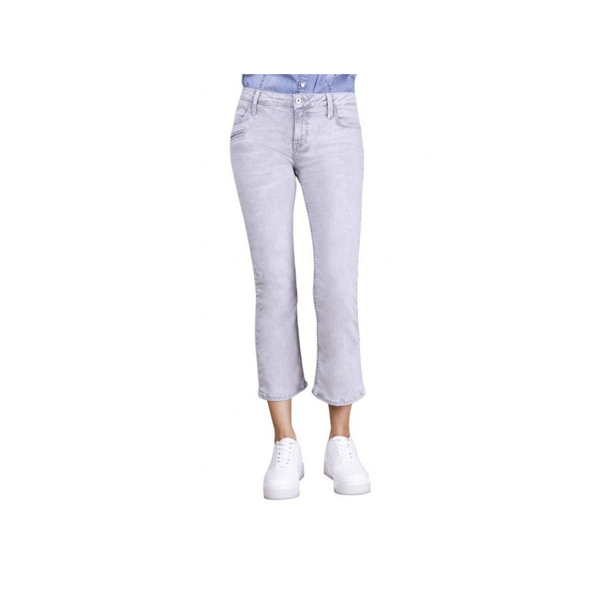 BLUE FIRE (1-tlg) grau 5-Pocket-Jeans