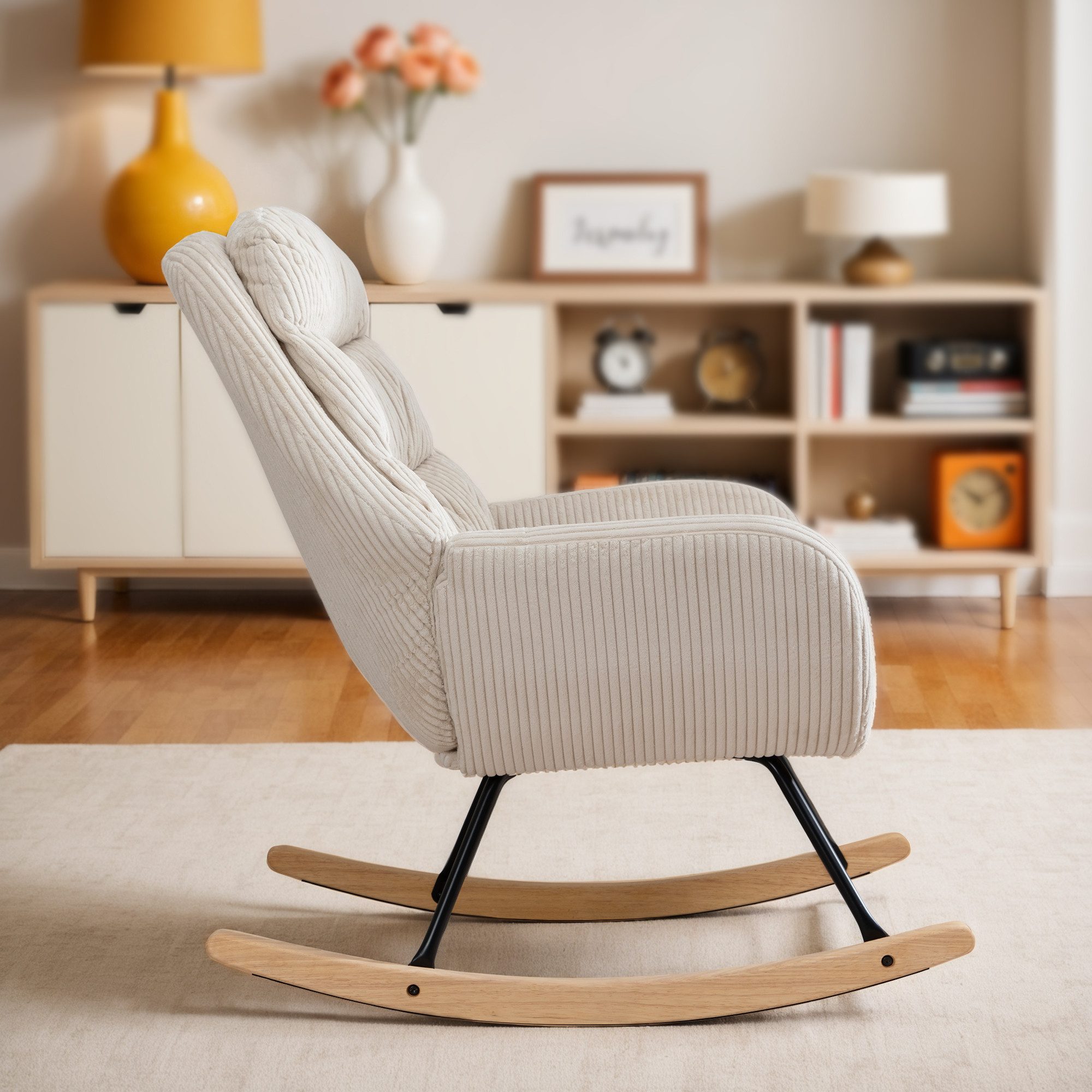 HAUSS SPOLE Schaukelstuhl Relaxsessel Polstersessel mit günstig online kaufen