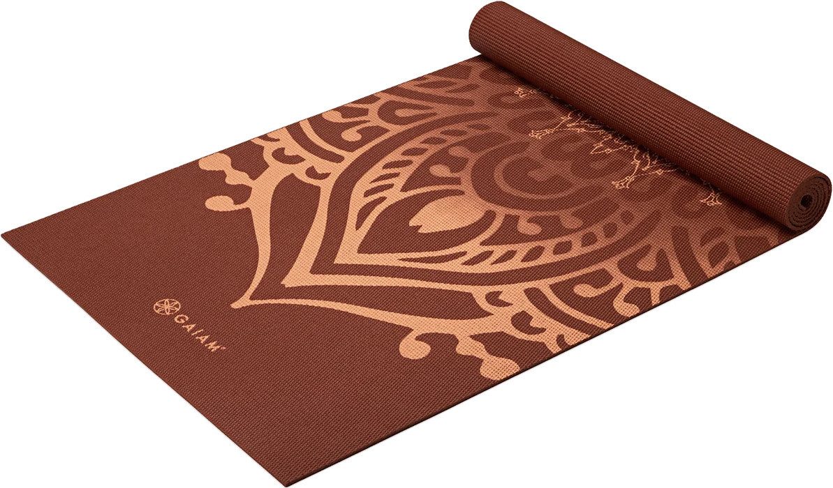 GAIAM Yogamatte GAIAM Yogamatte Intense Rust Sundial Layers 5mm