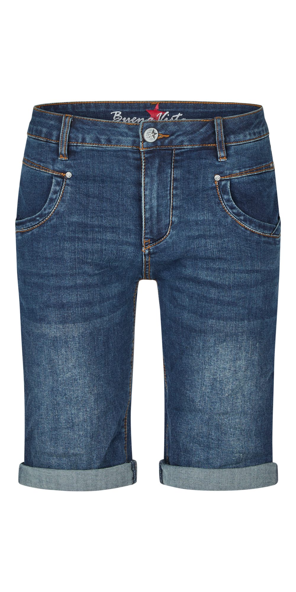 Buena Vista Stretch-Jeans BUENA VISTA ANNA C SHORT summer night 2505 B5861 369.8673 - Stretch