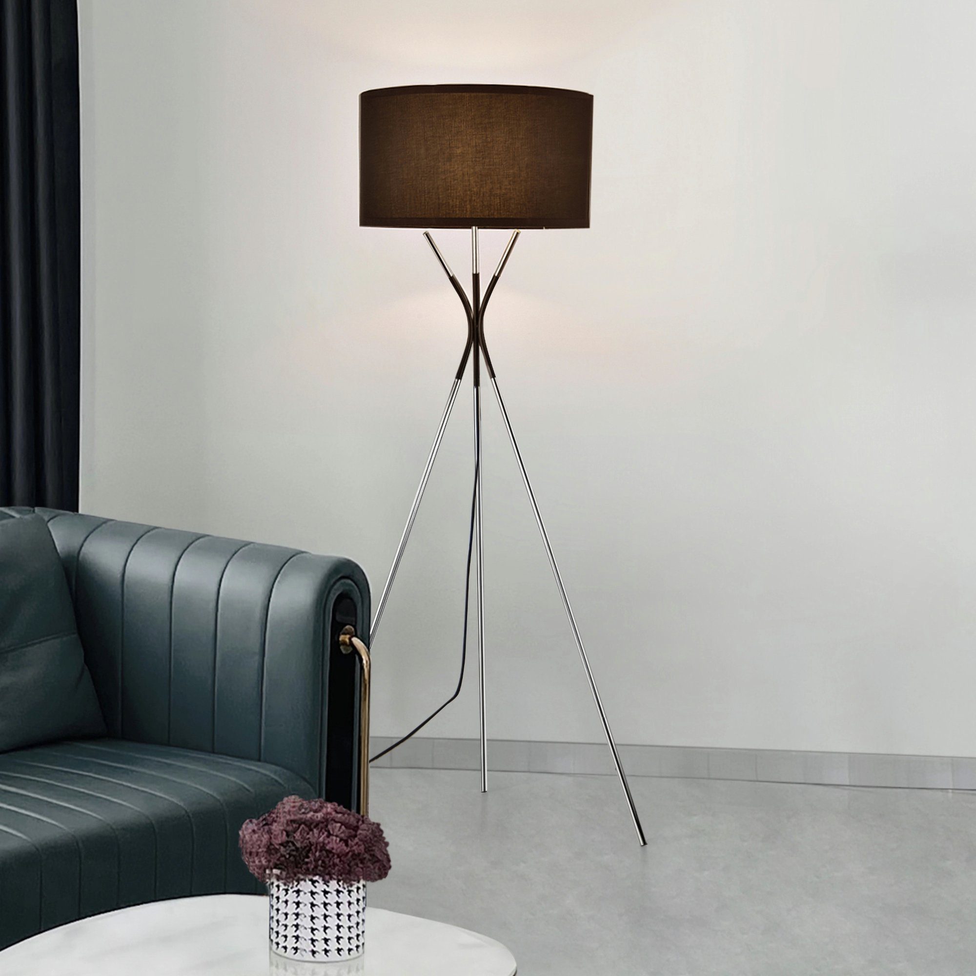 lux.pro Stehlampe, Ein-/Ausschalter, ohne Leuchtmittel, »Athlone« günstig online kaufen
