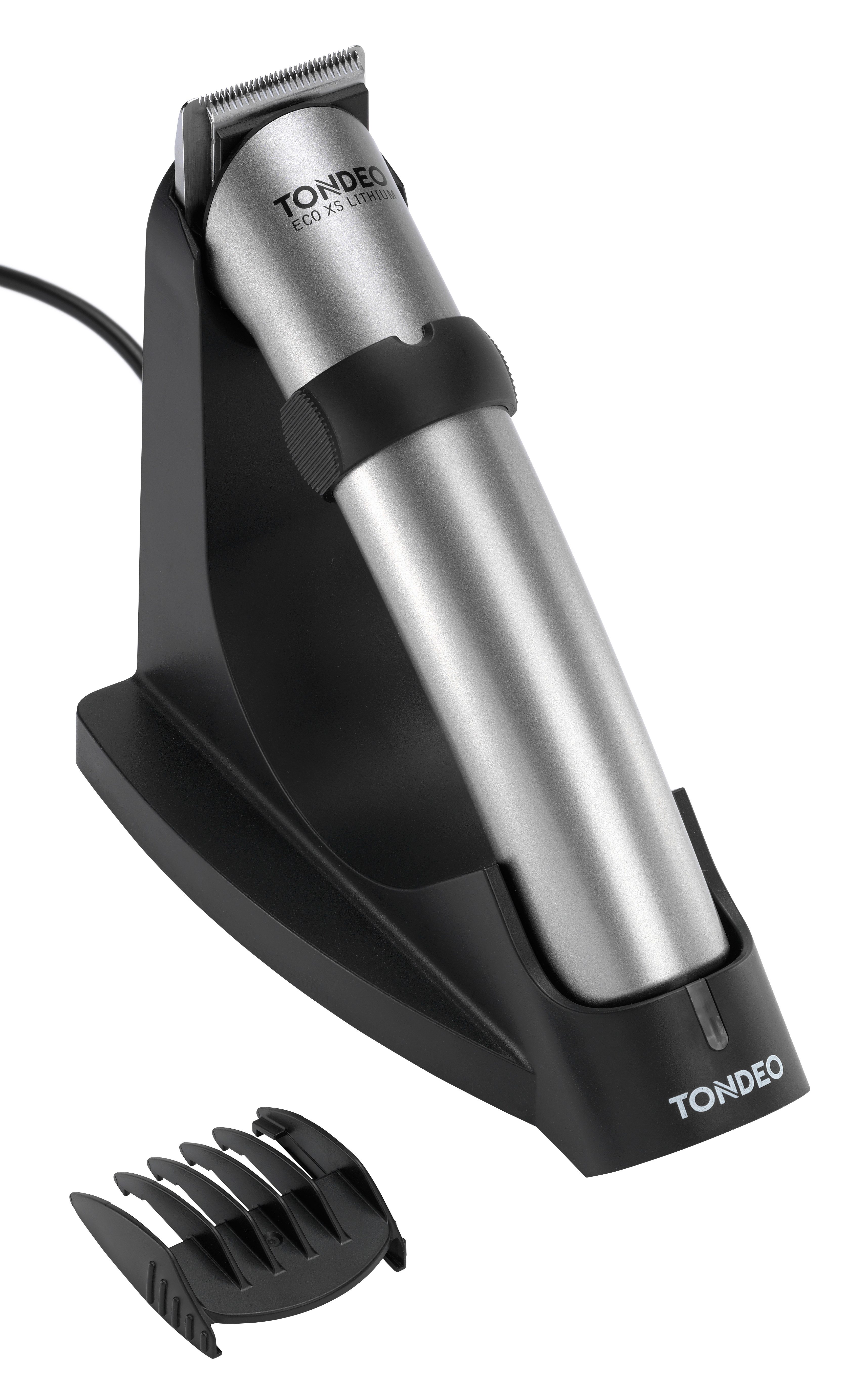 TONDEO Haarschneider Tondeo Profi Haartrimmer Eco XS LITHIUM Silver Haarschneider