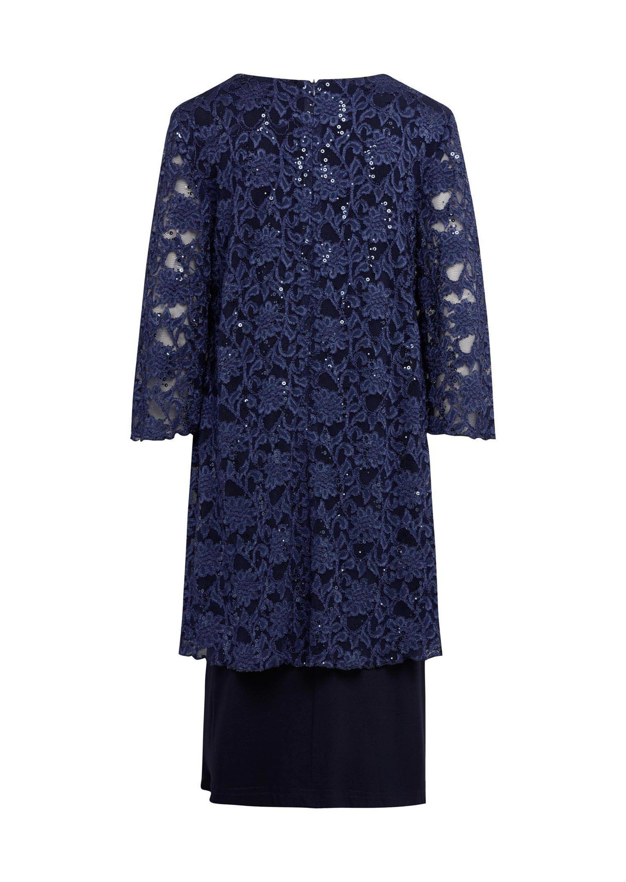 GOLDNER Abendkleid Kurzgröße: Kleid mit feinem günstig online kaufen