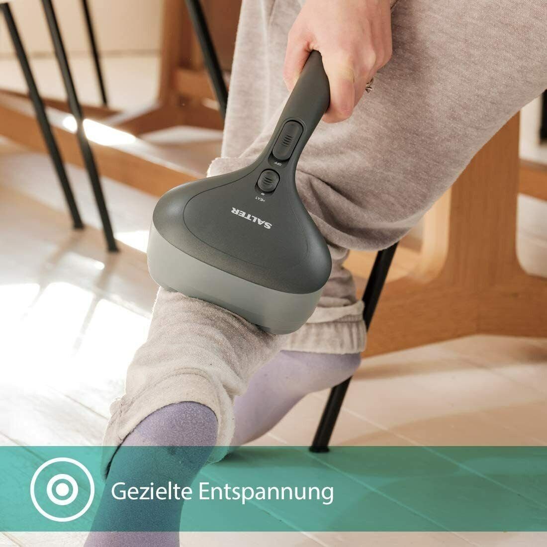 Salter Massagegerät Shiatsu Nacken-Schultermassagegerät, Elektrische Nackenmassage NM10-EU