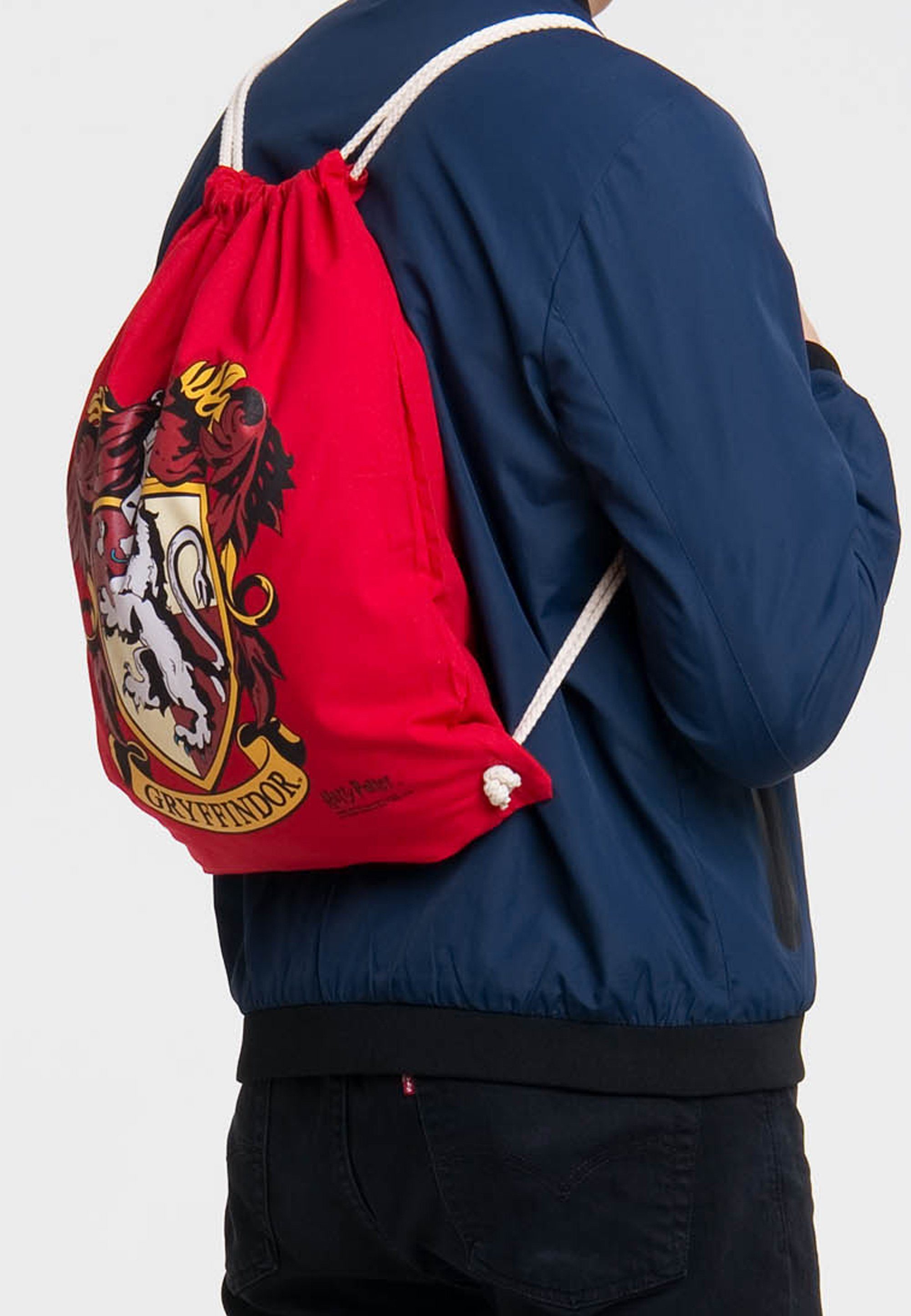 LOGOSHIRT Kulturbeutel Turnbeutel Gryffindor, mit detailliertem Print