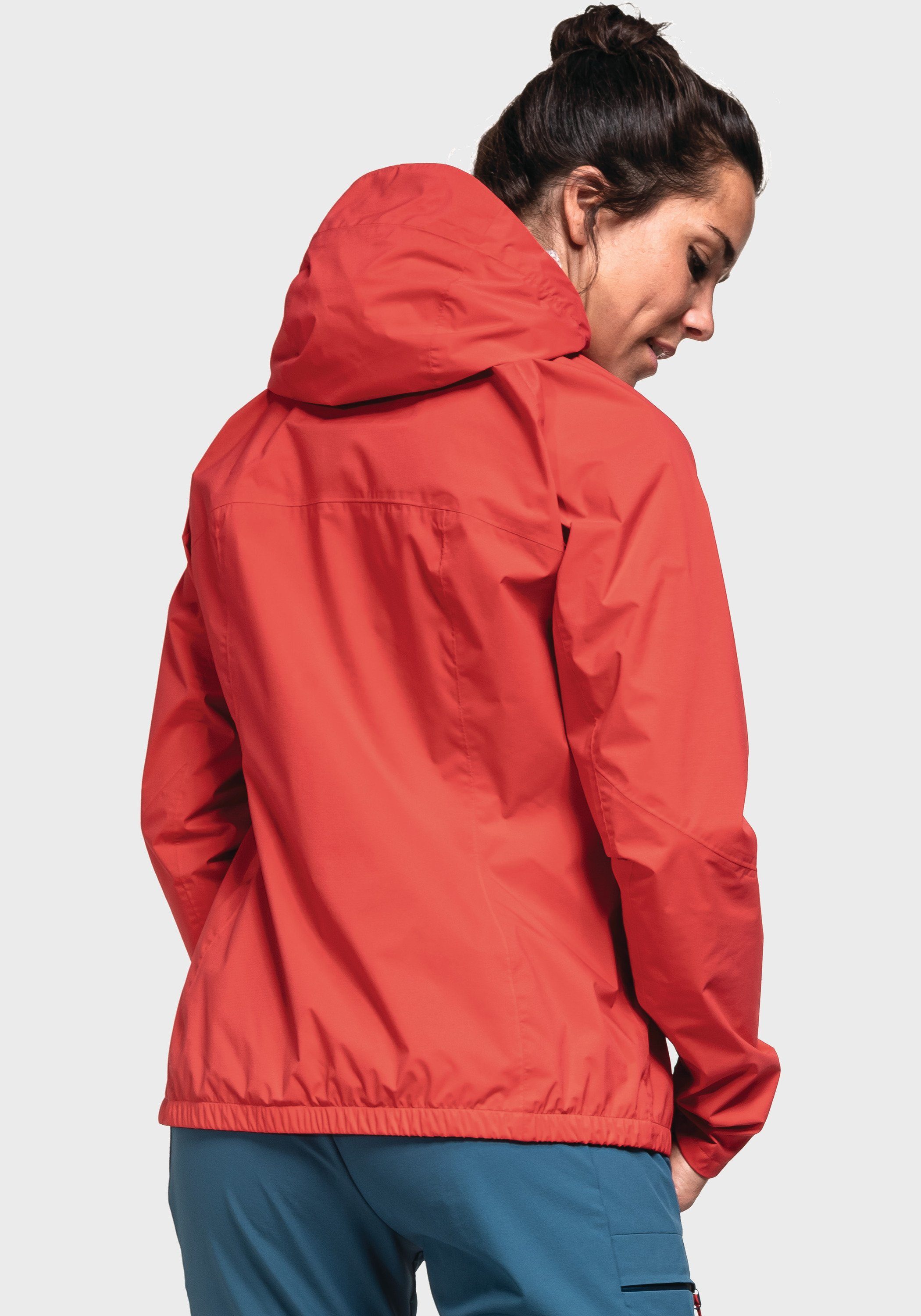 L Jacket Tegelberg Schöffel Outdoorjacke 2.5L rot