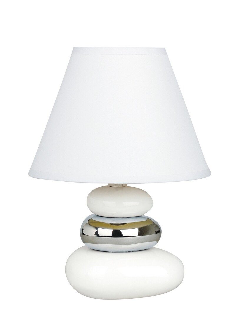 Rabalux LED Leselampe "Salem" Keramik, weiß, rund, E14, IP20, ø180mm