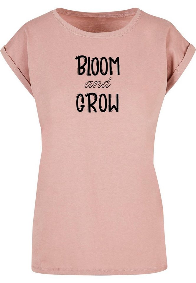 Bloom T-Shirt T-Shirt Ladies grow and Spring - Damen Merchcode (1-tlg)