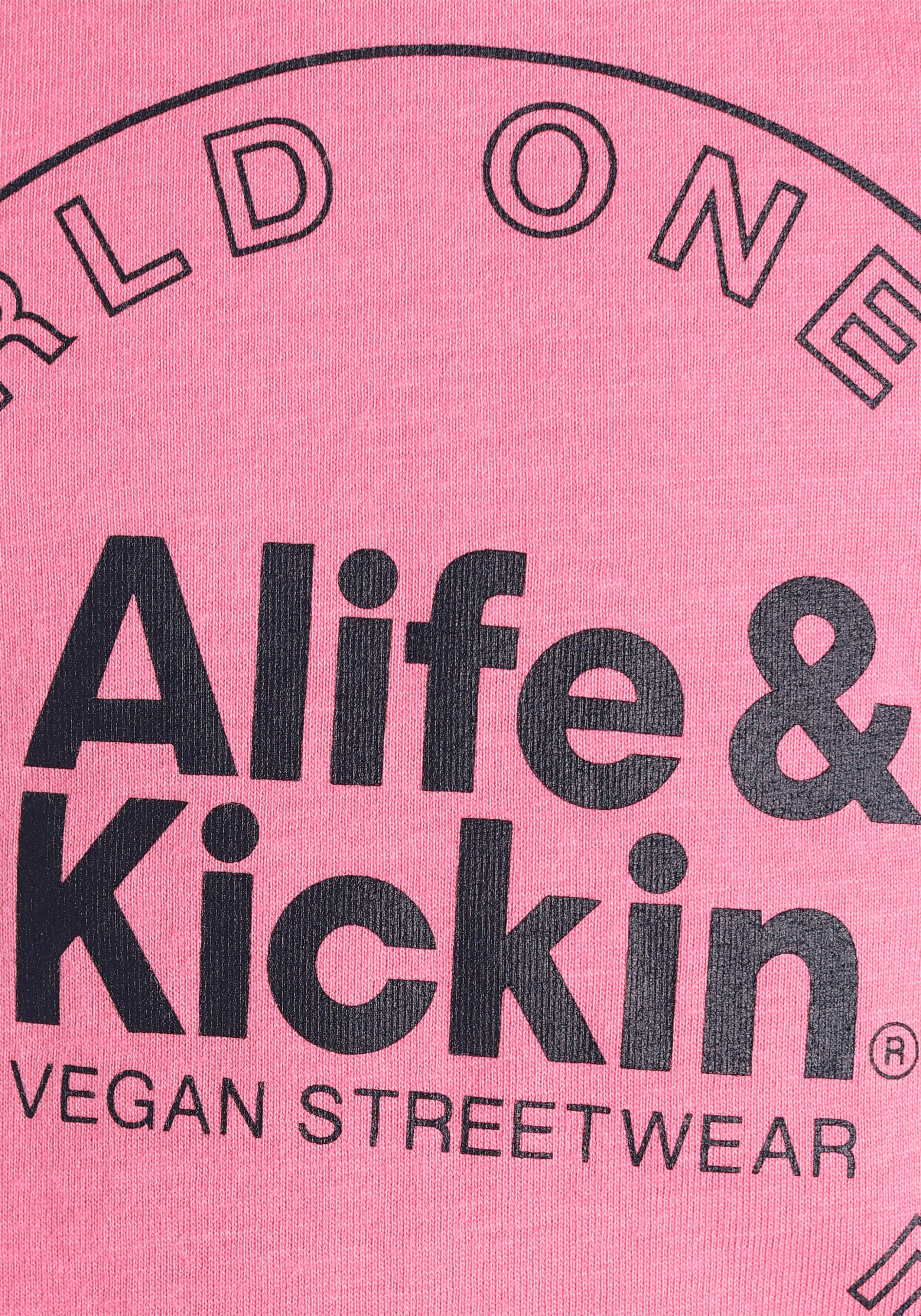 Kickin für Alife MARKE! Kickin Alife Langarmshirt mit Logo & NEUE & Kids. Druck