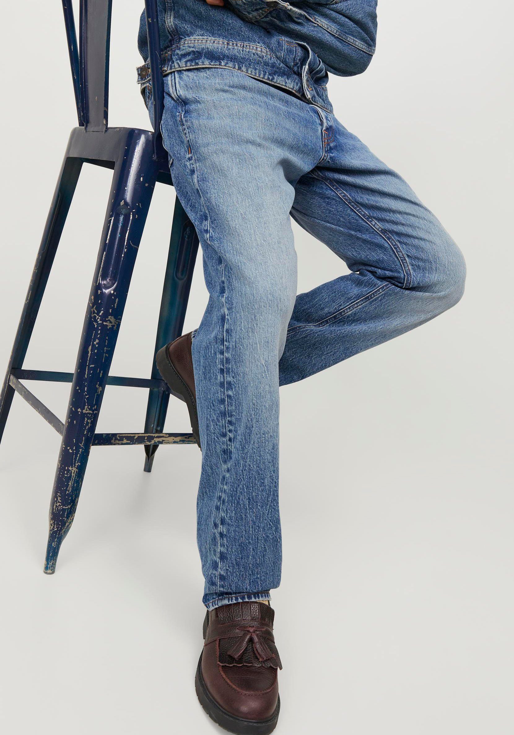 Jack & Jones Tapered-fit-Jeans JJIMIKE JJORIGINAL günstig online kaufen