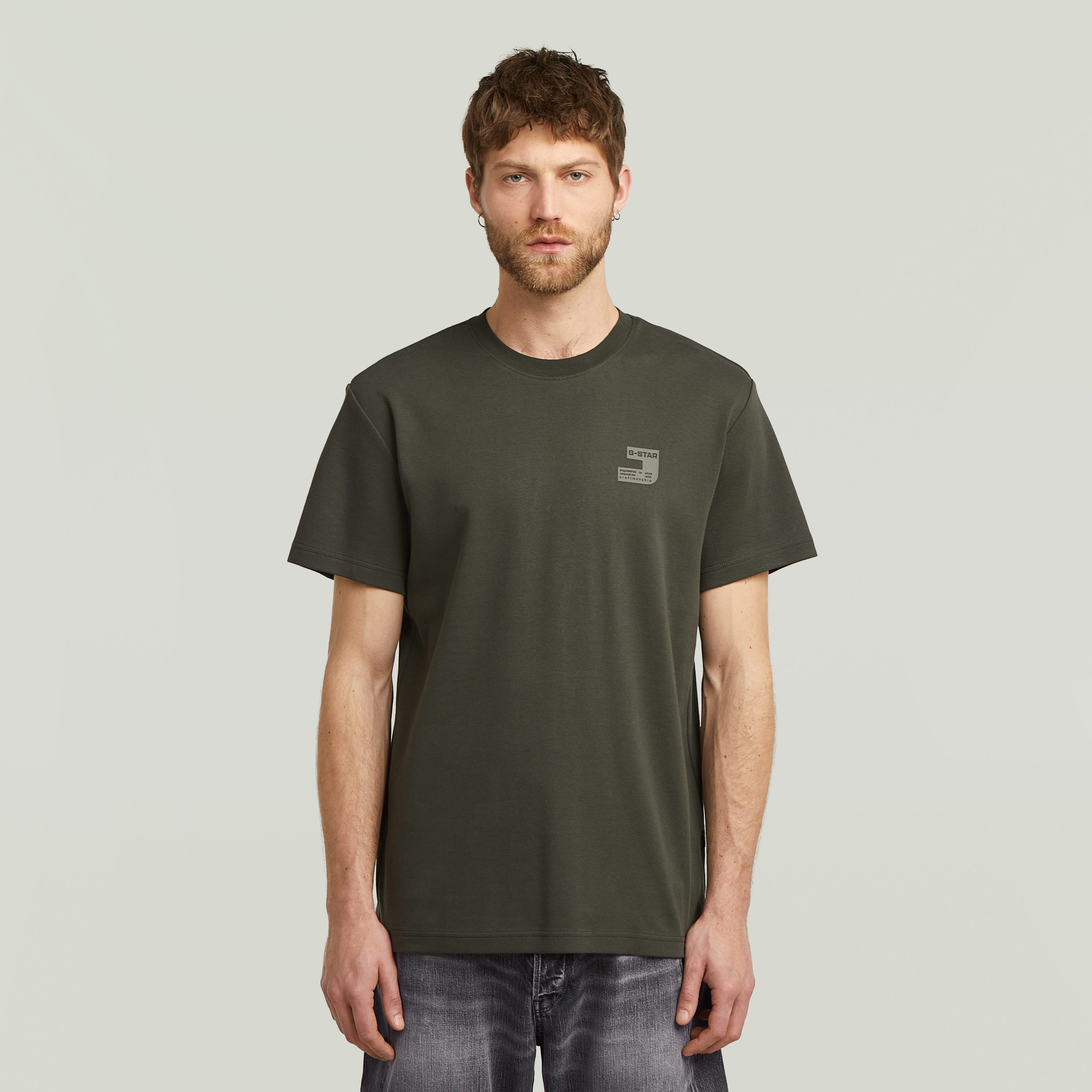 G-STAR T-Shirt Chest Logo Rundhals, Regular günstig online kaufen