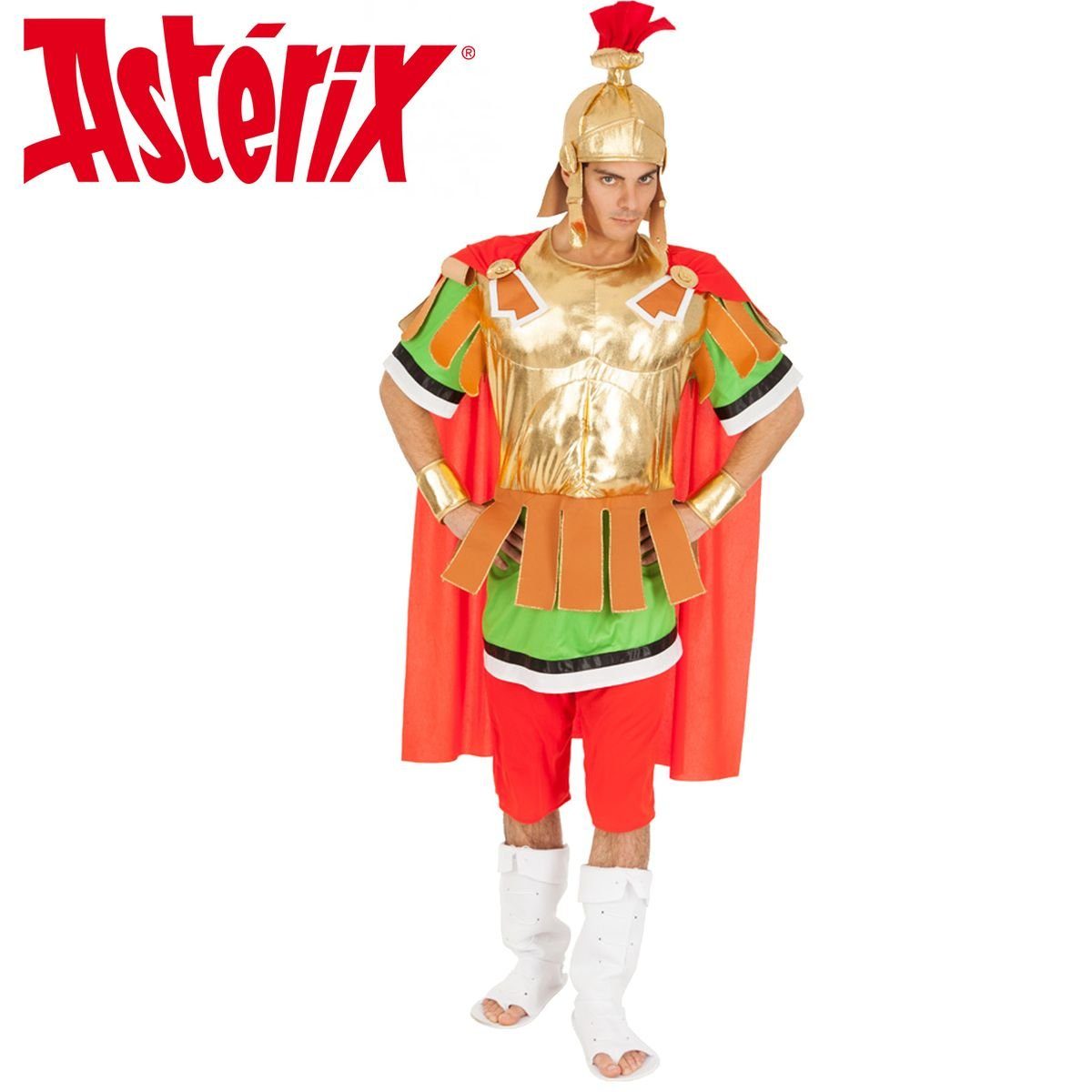 Kostüm Asterix & Obelix Centurio Claudius Bockschuss für Herren
