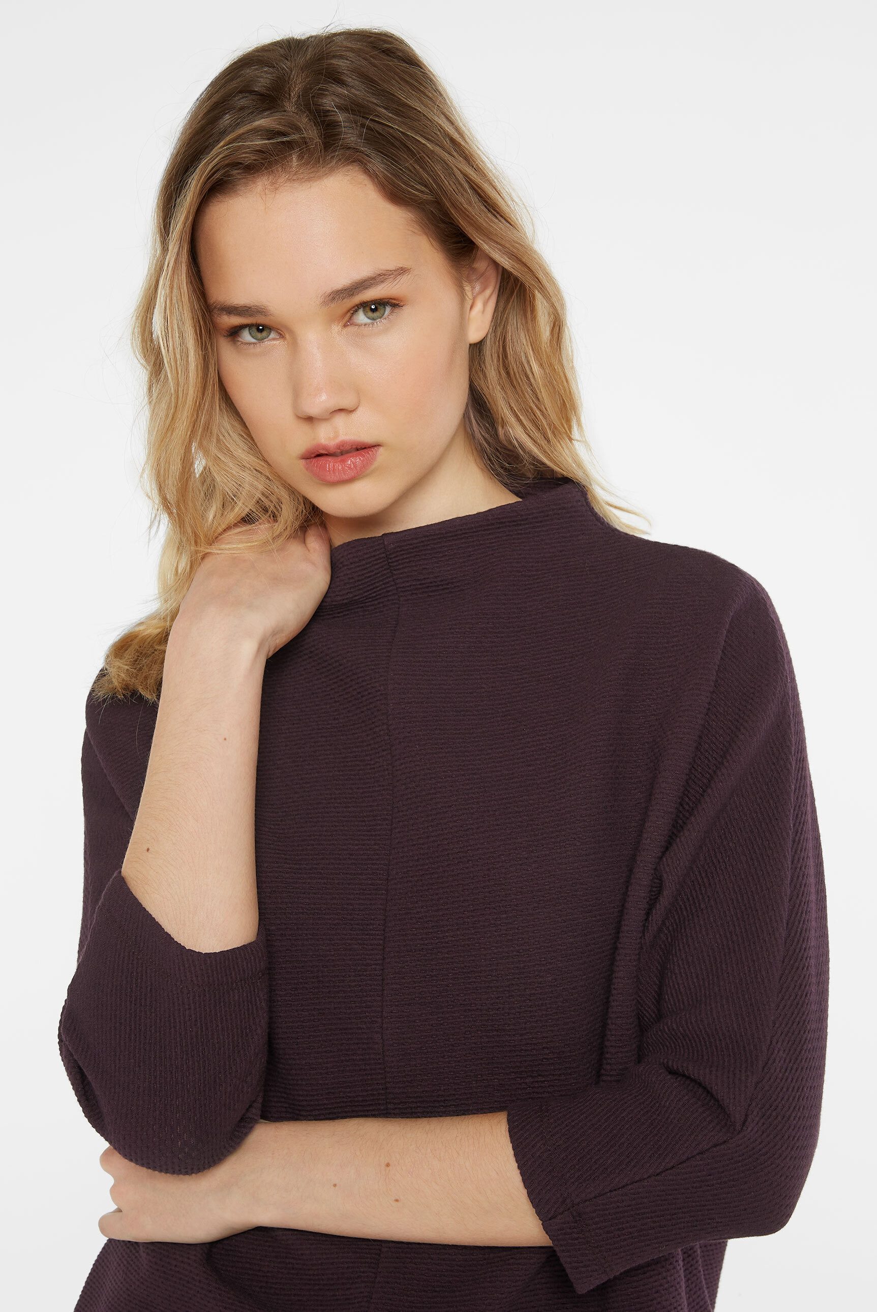 SENSES.THE LABEL 3/4-Arm-Shirt mit Baumwolle – Bild 5 von 5