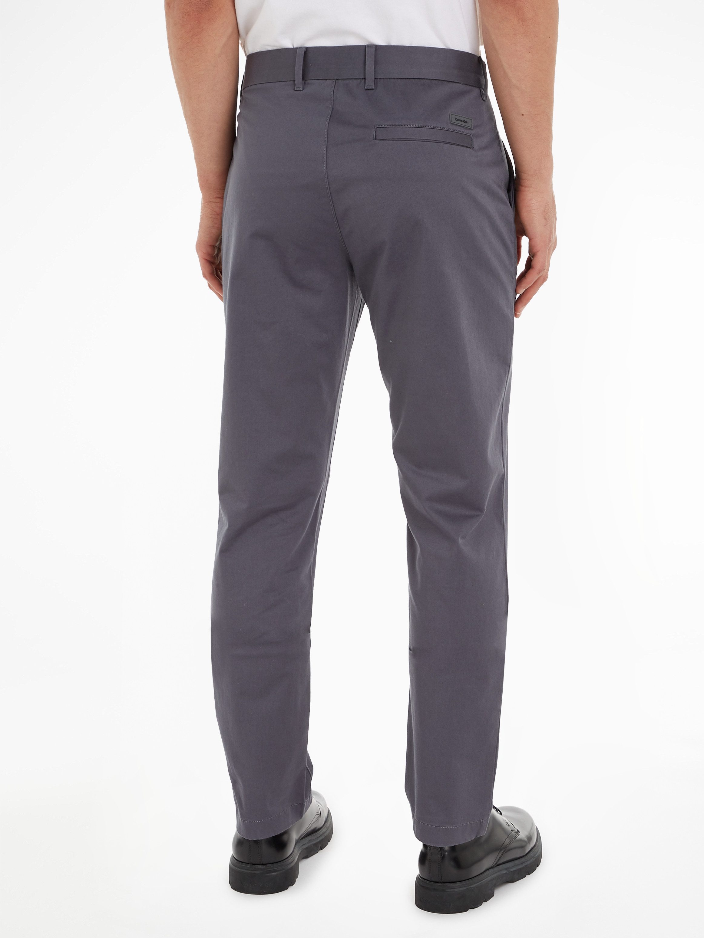 Calvin Klein Chinohose SATEEN STRETCH SLIM günstig online kaufen