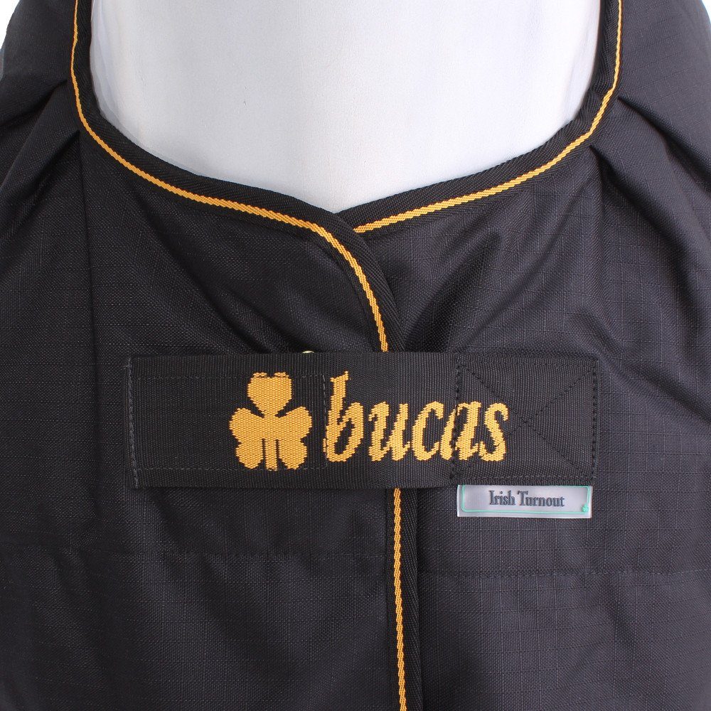 Bucas Pferde-Thermodecke Bucas Irish Turnout Medium 150g Classic - black/gold