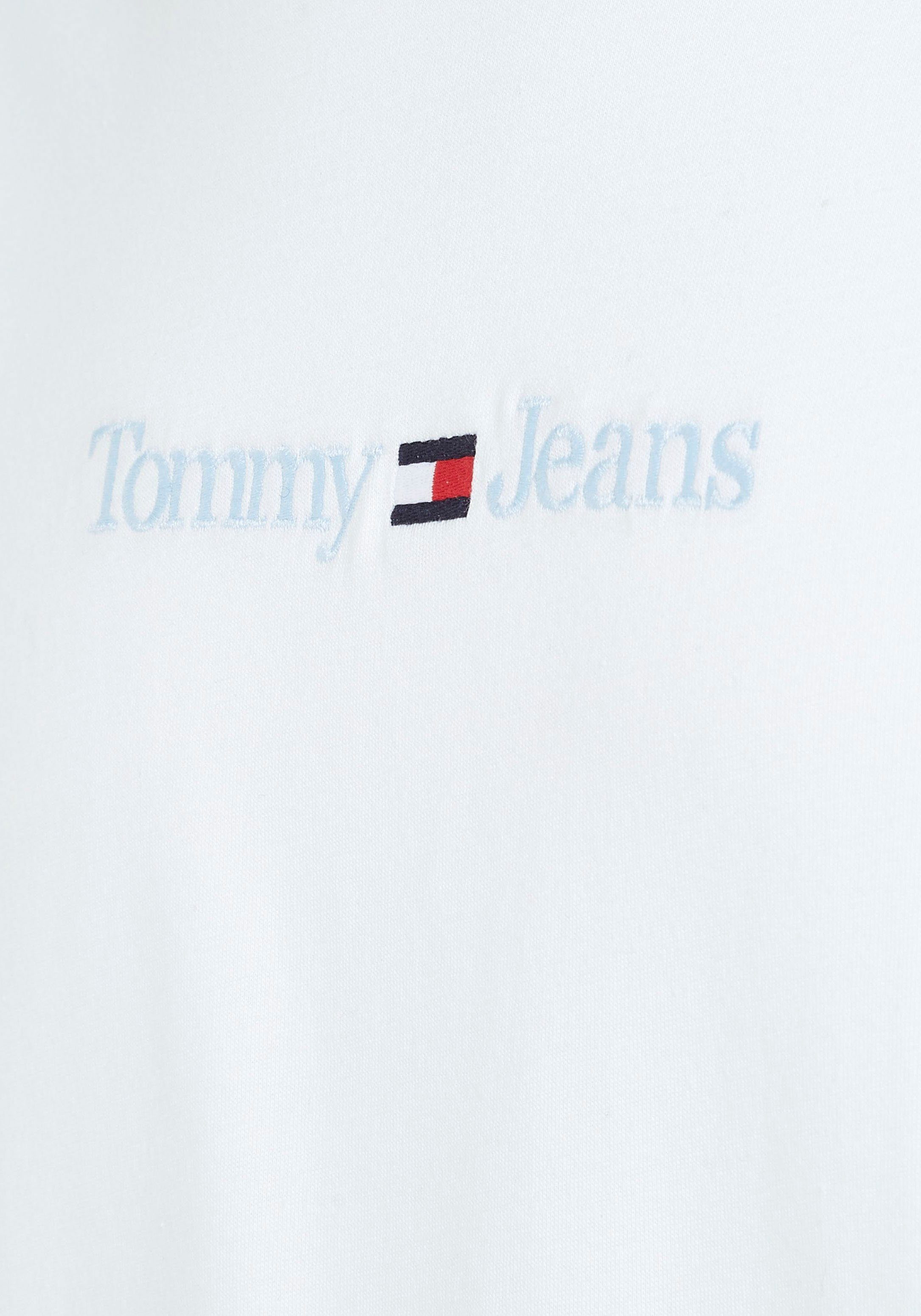 Tommy Jeans T-Shirt SMALL TJM Shimmering CLSC Blue TEXT TEE