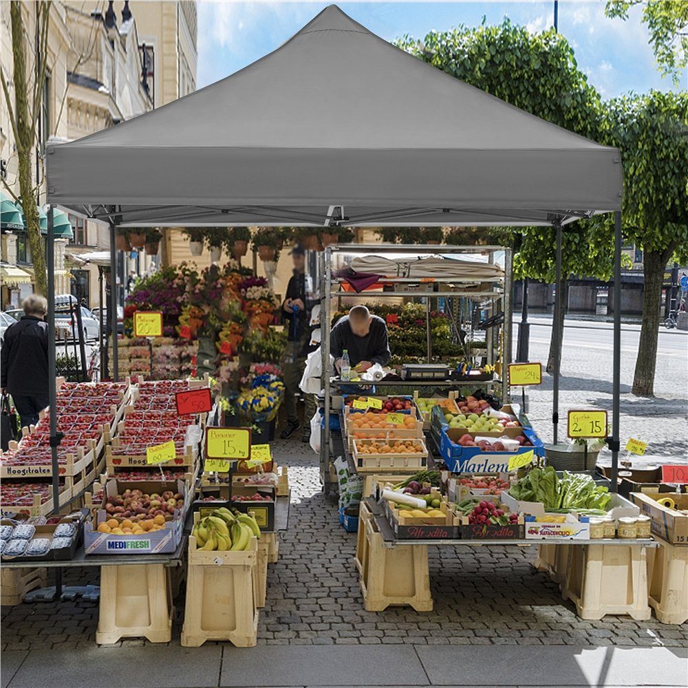 Yaheetech Faltpavillon 3x3m, Pavillon inkl. Tasche günstig online kaufen
