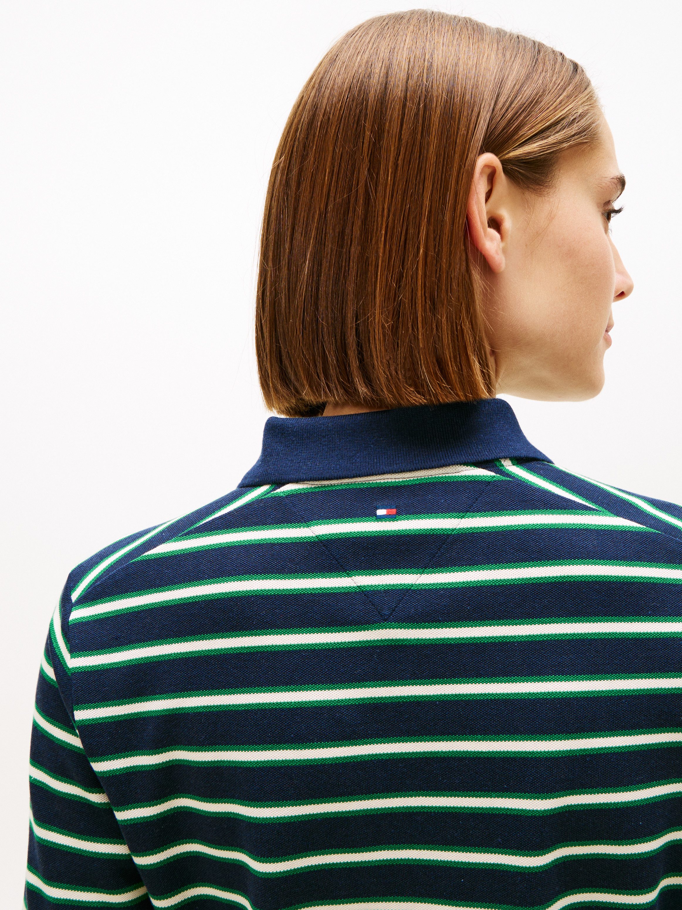 Tommy Hilfiger Poloshirt TH SCRIPT LYOCELL ZIP SS POLO