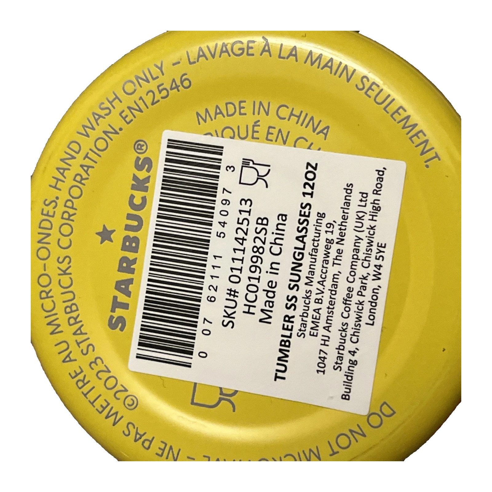 Starbucks Frühstücks-Geschirrset Starbucks MiiR Stainless Steel Tumbler Sunglasses 12oz