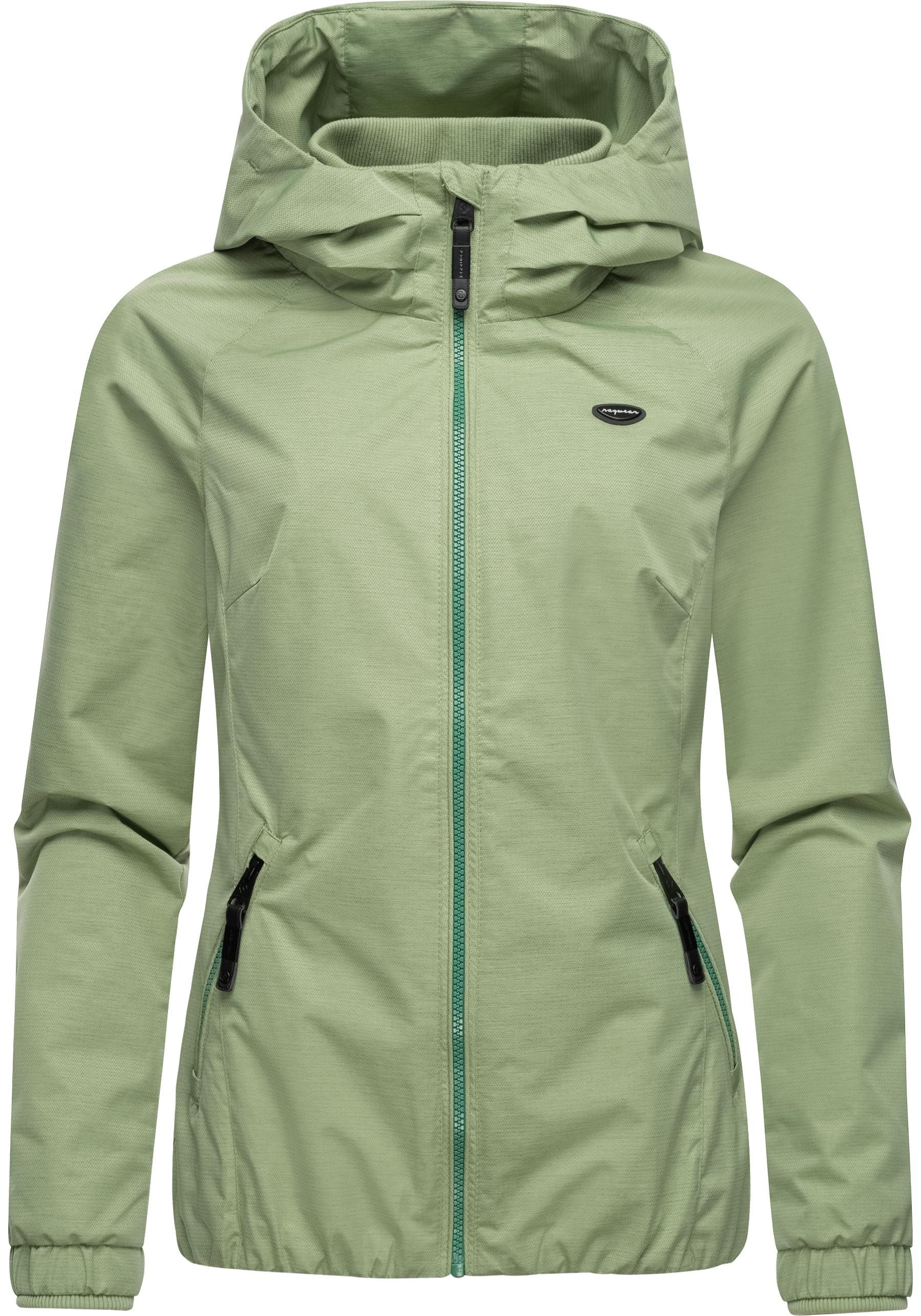 Ragwear Outdoorjacke Dizzie Tech Wasserdichte Damen Übergangsjacke mit groß günstig online kaufen