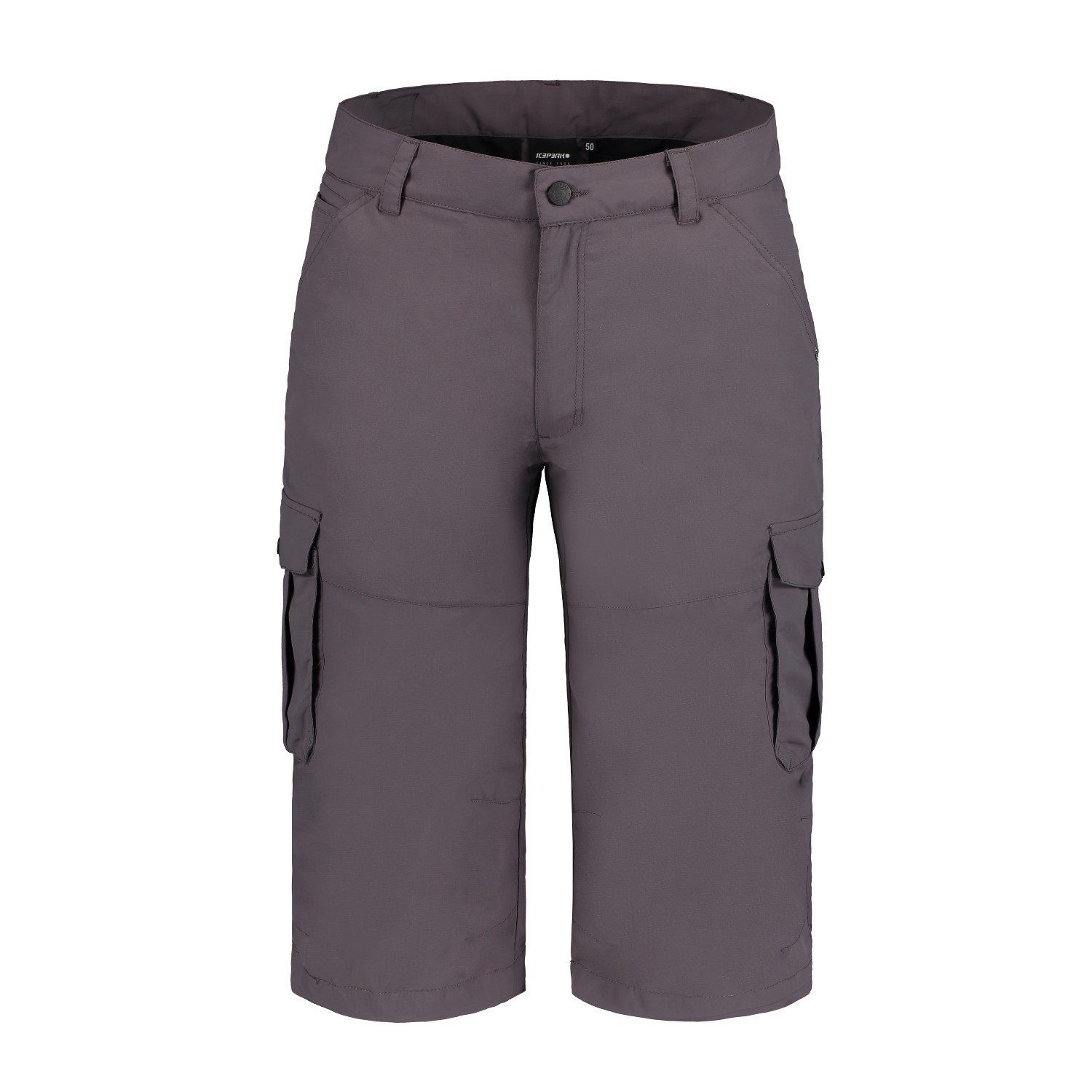 Icepeak Shorts (0-tlg) Grau