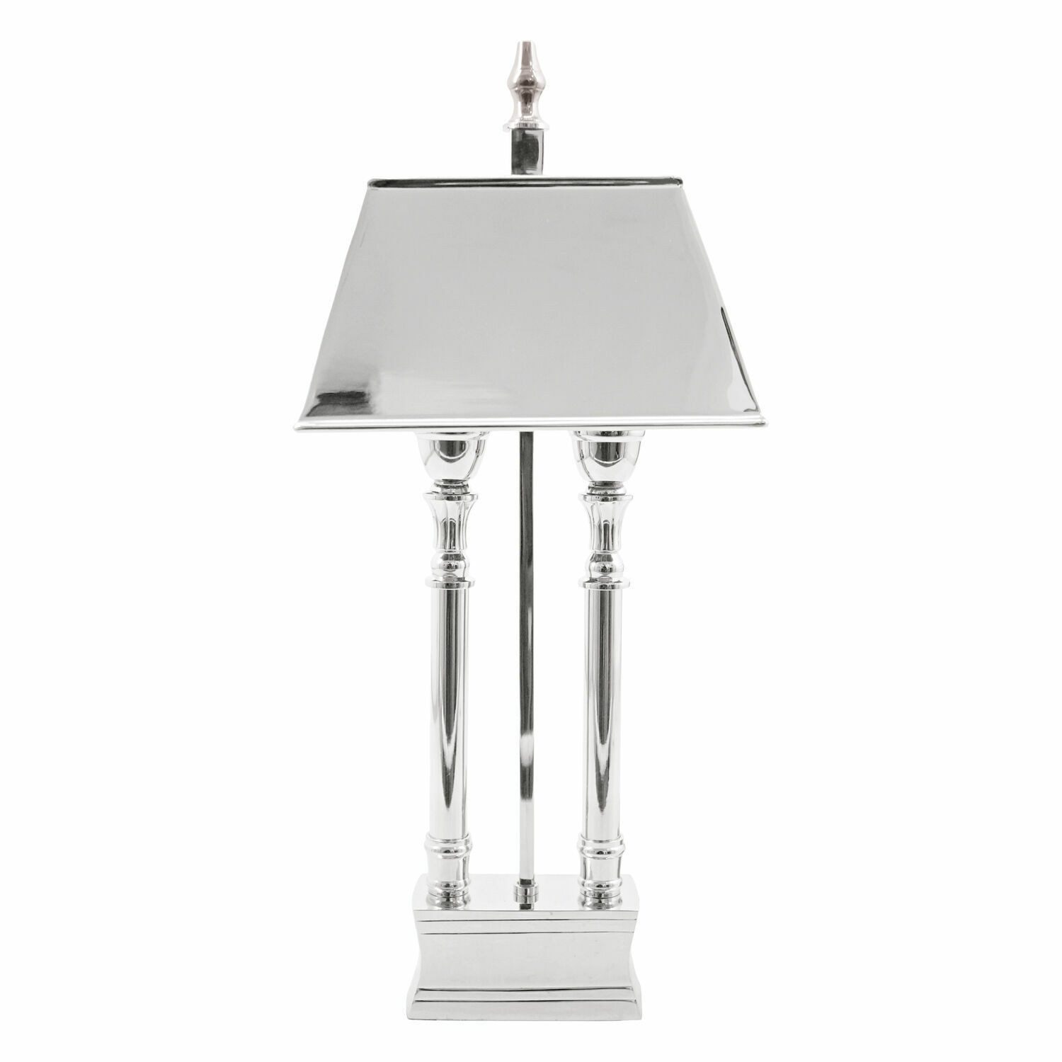 Mirabeau Tischleuchte Tischlampe Pantin silber