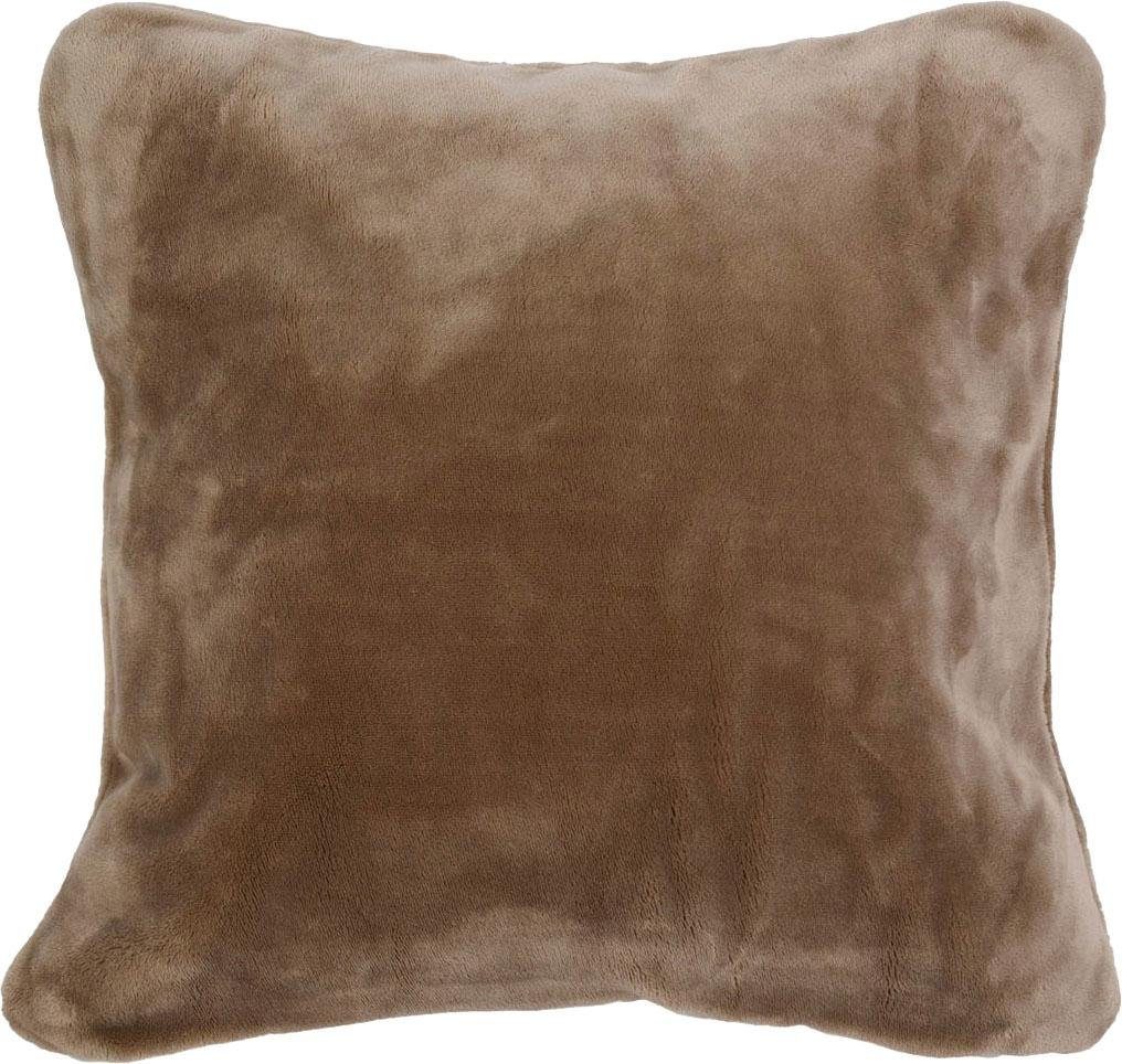 Gözze Dekokissen Premium Cashmere-Feeling Kissen, 50x50cm,passend zur Premium Cashmere-Feeling Decke,Kissenhülle&Füllung