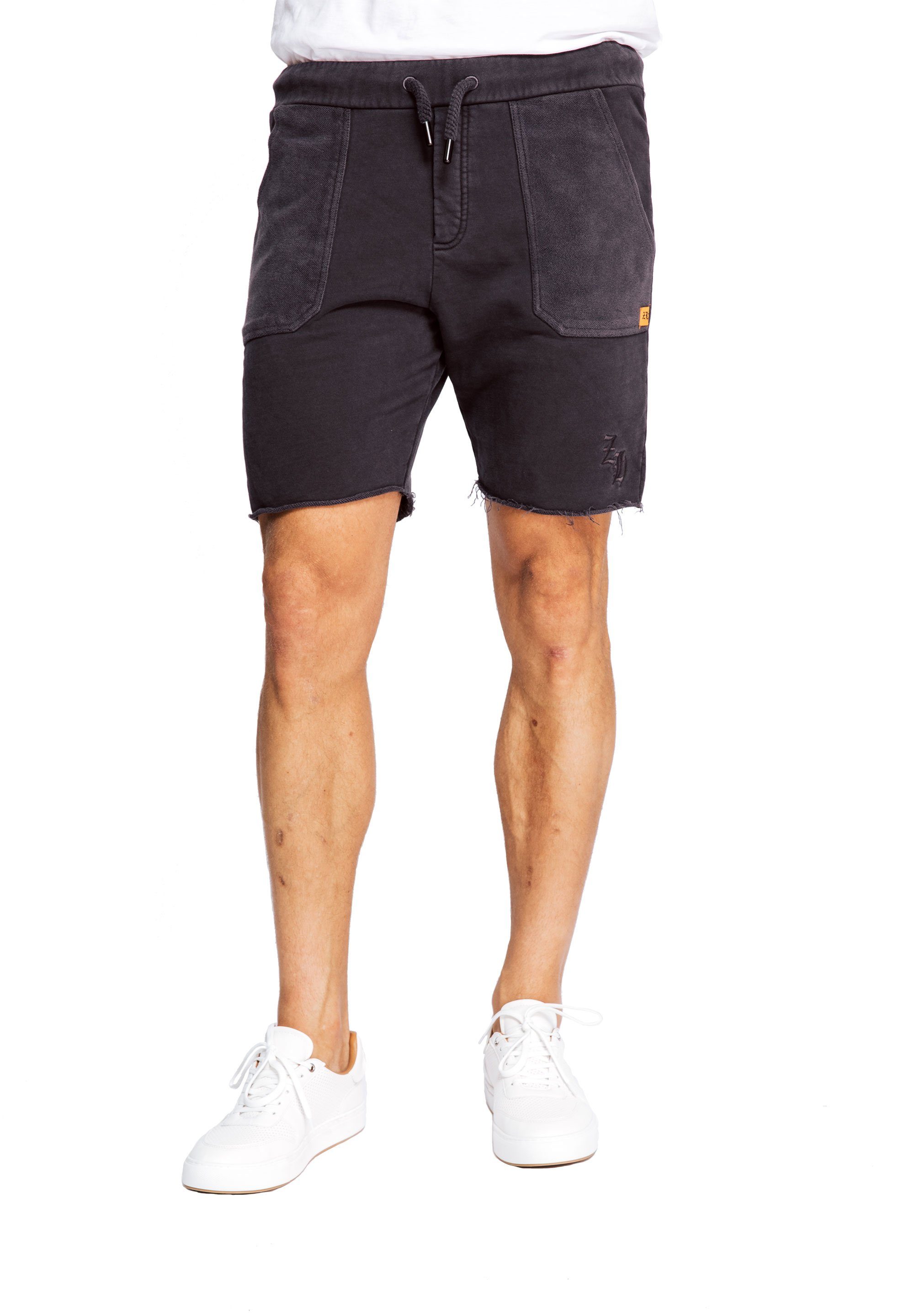 Zhrill Shorts Shorts TINUS Black (0-tlg) angenehmer Tragekomfort