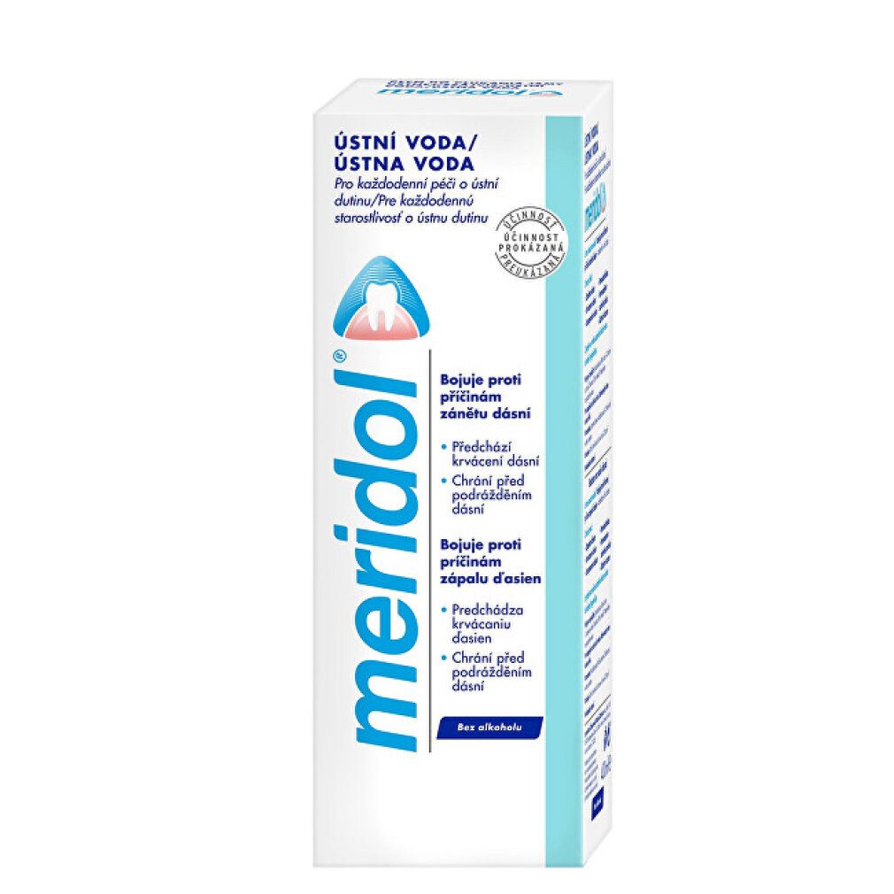 Meridol Mundspülung Mundspülung für gesundes Zahnfleisch und frischen Atem 400 ml, (Packung)