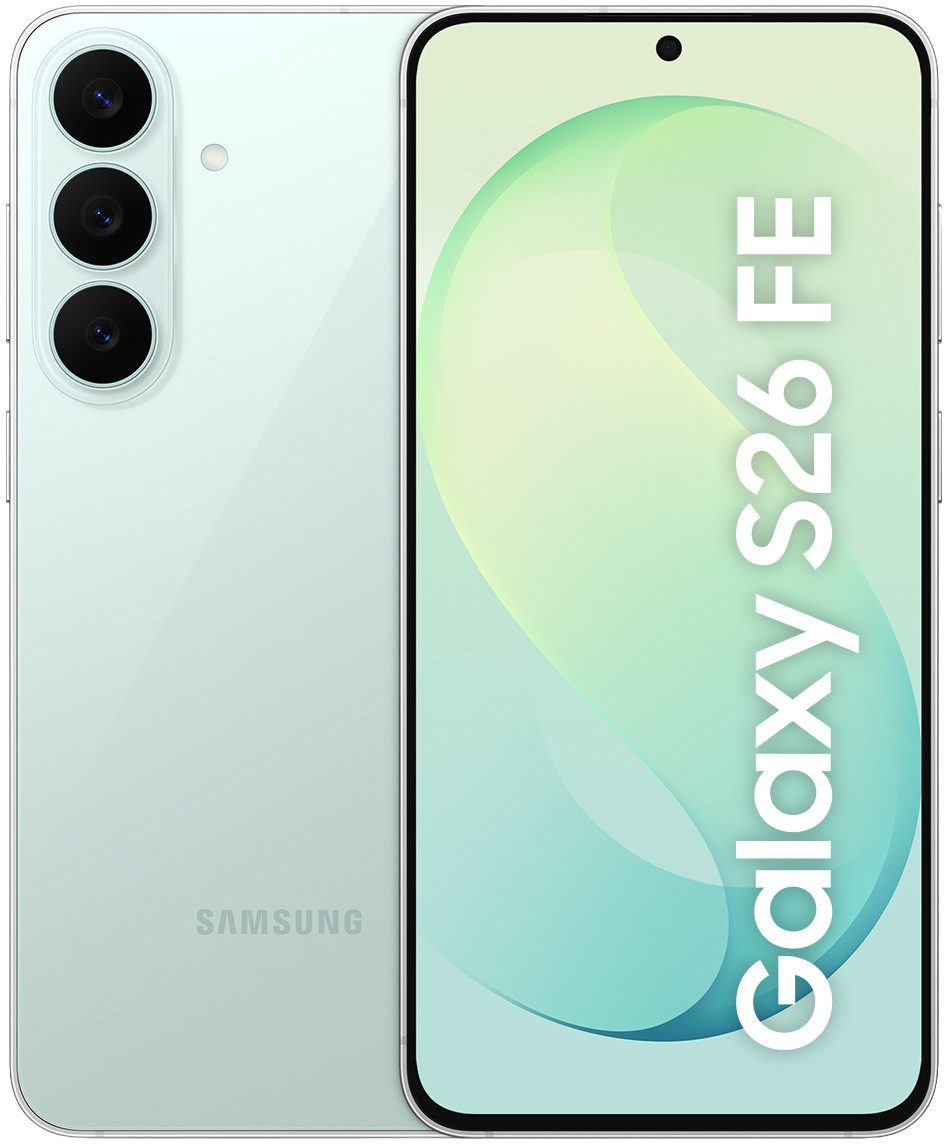Samsung Galaxy S26 FE Smartphone (17,11 cm/6,7 Zoll, 128 GB Speicherplatz, 50 MP Kamera)