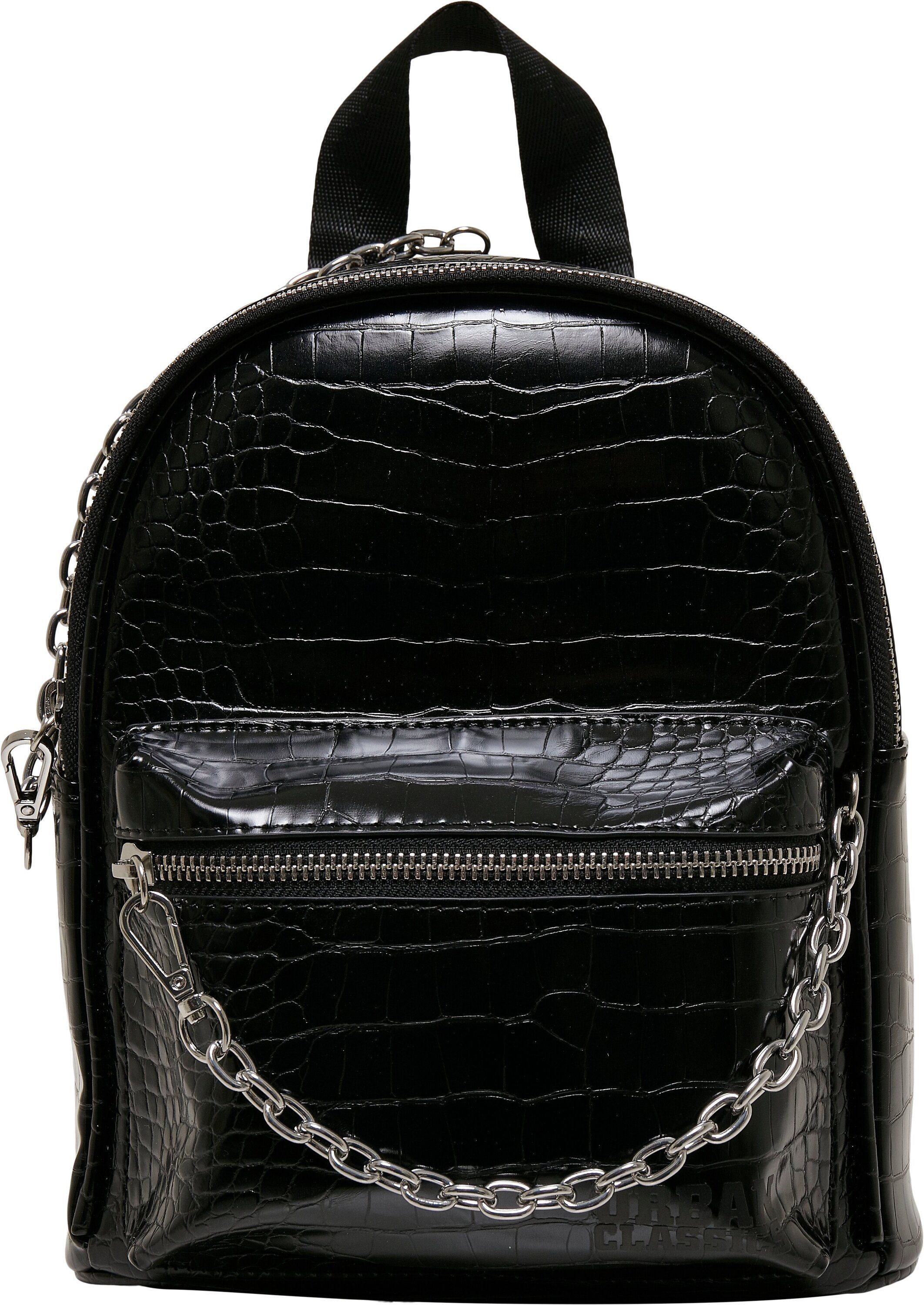 URBAN CLASSICS Rucksack Unisex Croco Synthetic Backpack Leather