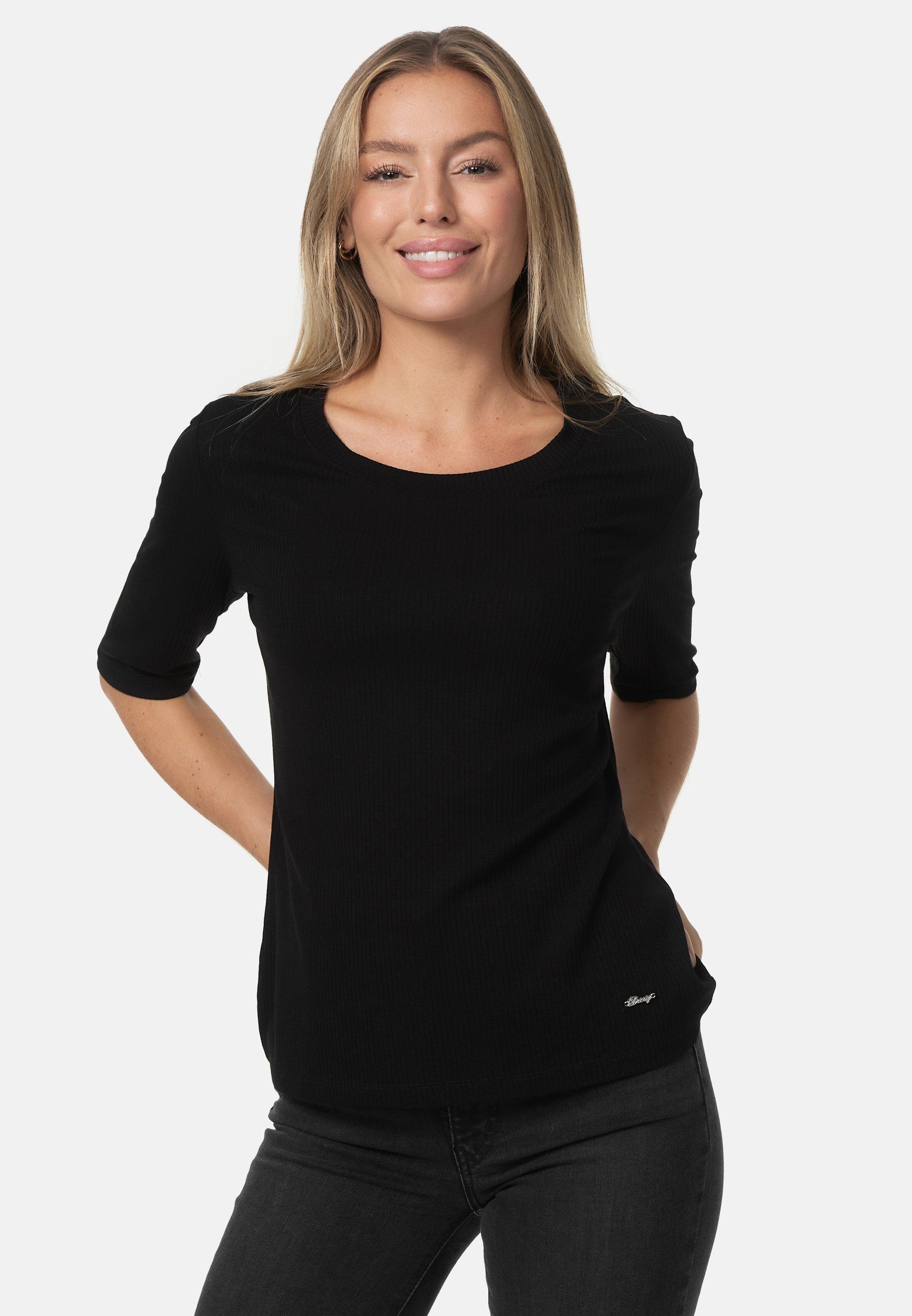 Decay T-Shirt mit halblangen Ärmeln schwarz | T-Shirts