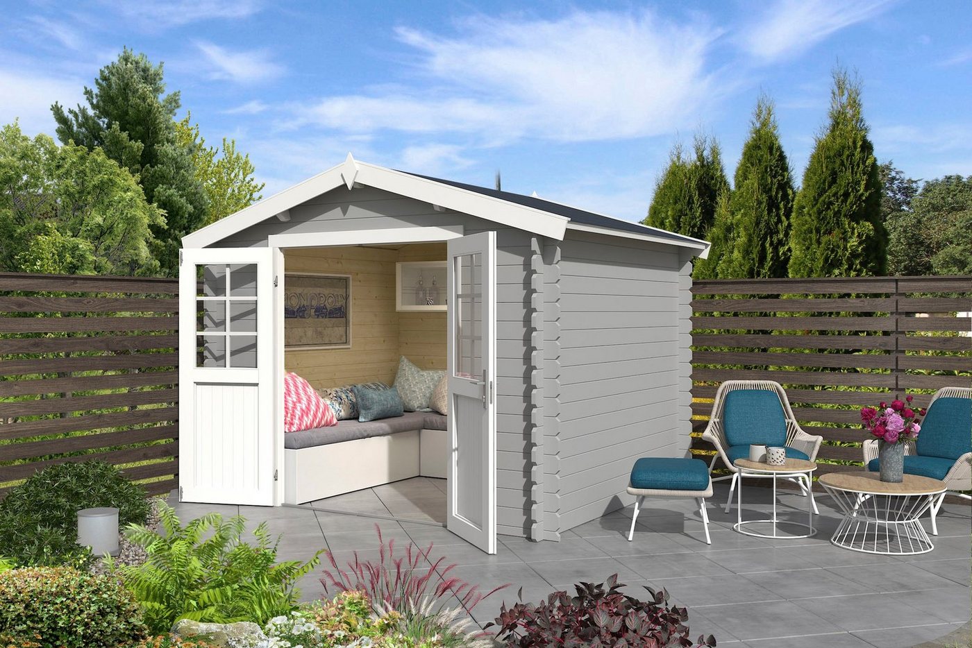 Thumbnail - LASITA MAJA Gartenhaus NORAH 230, BxT: 307x250 cm, (Set)