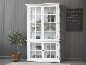 Chic Antique Vitrine antiker nschrank 4 Türen