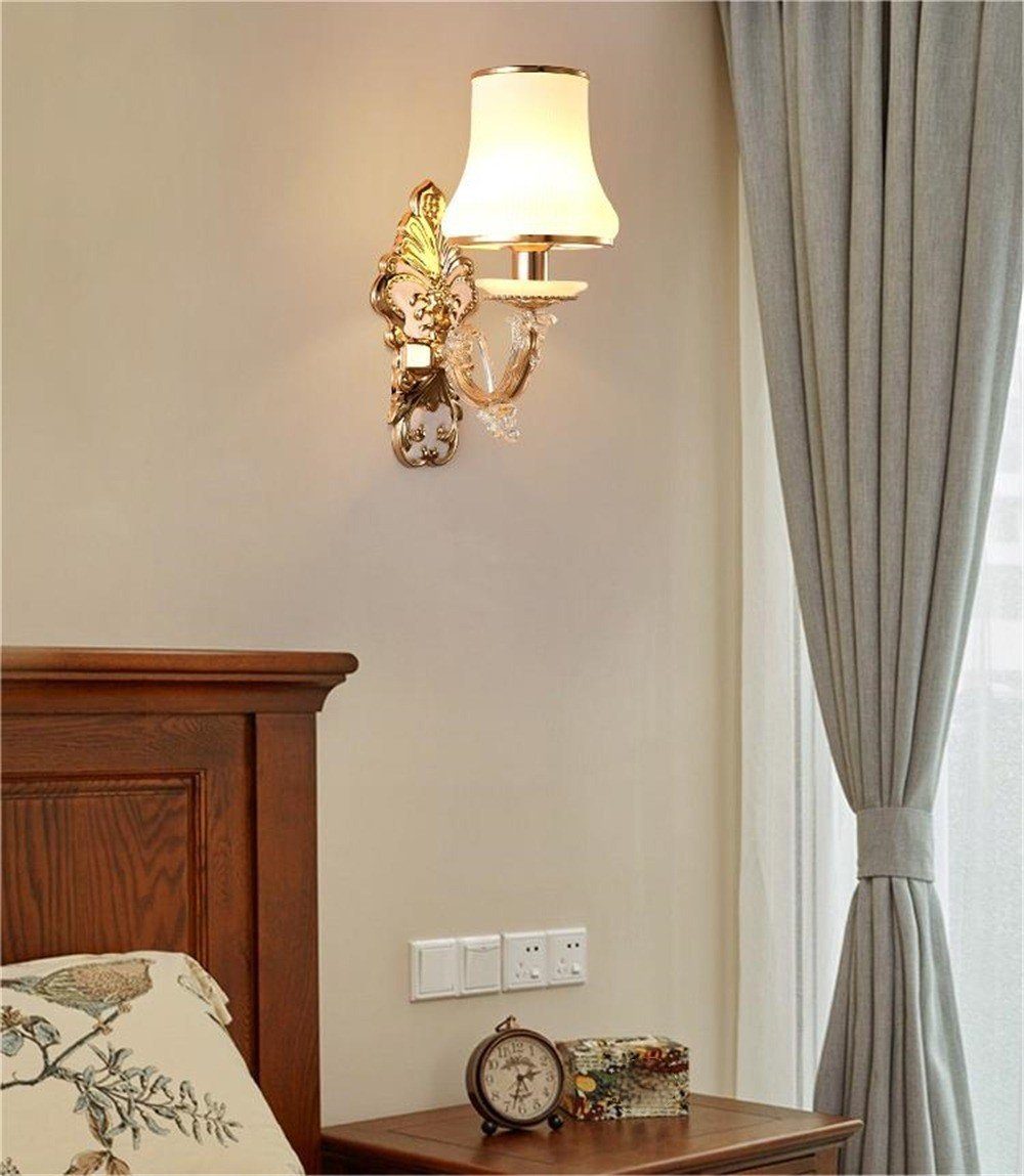 Wohnzimmer-Schlafzimmer-Nachttisch-Wandstrahler Rouemi Vintage-Wandlampen, Wandleuchte