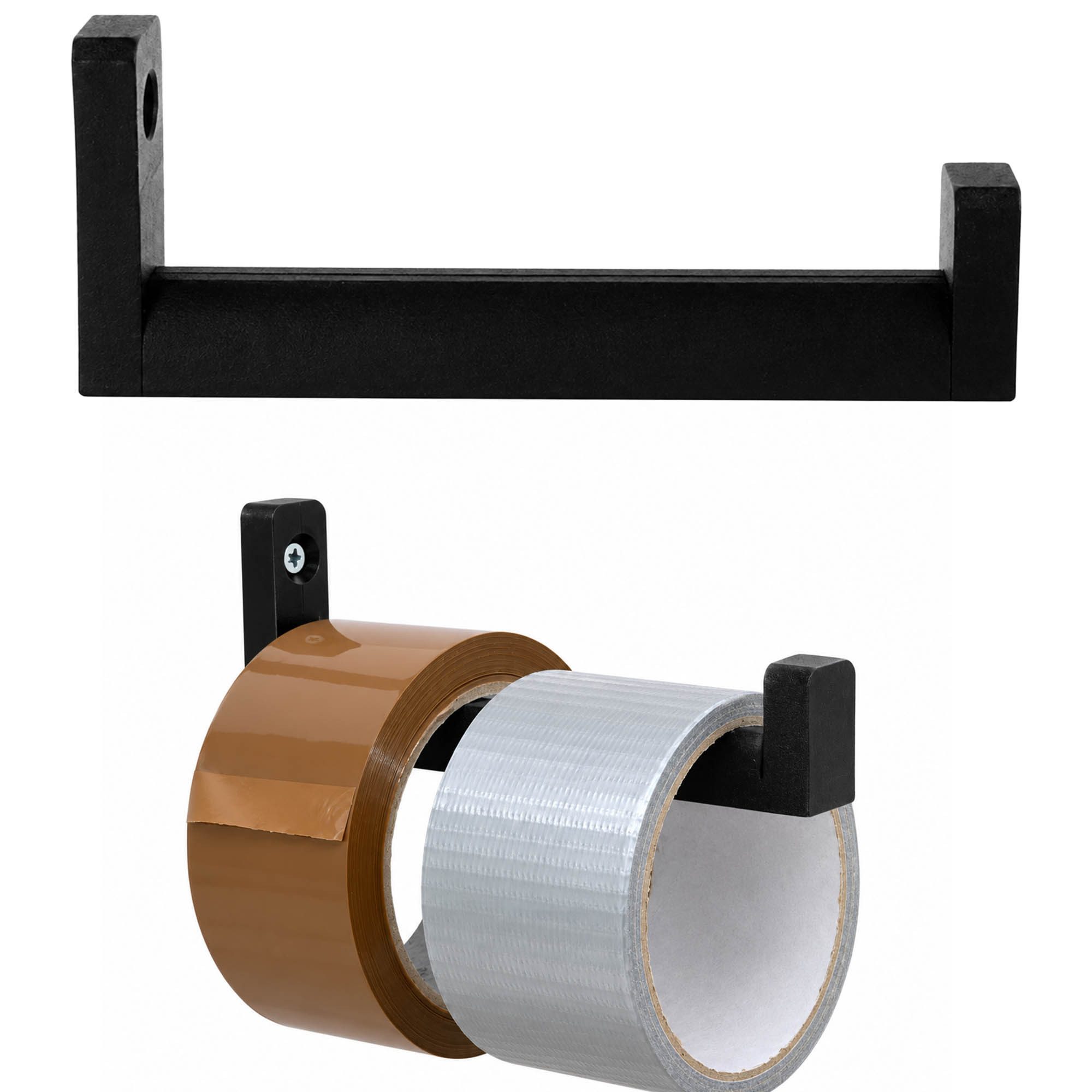 TSB Werk Werkzeughalter Wandhalter für Kleberollen Wandhalterung Klebeband, Halter, Halterung, Rollenhalter