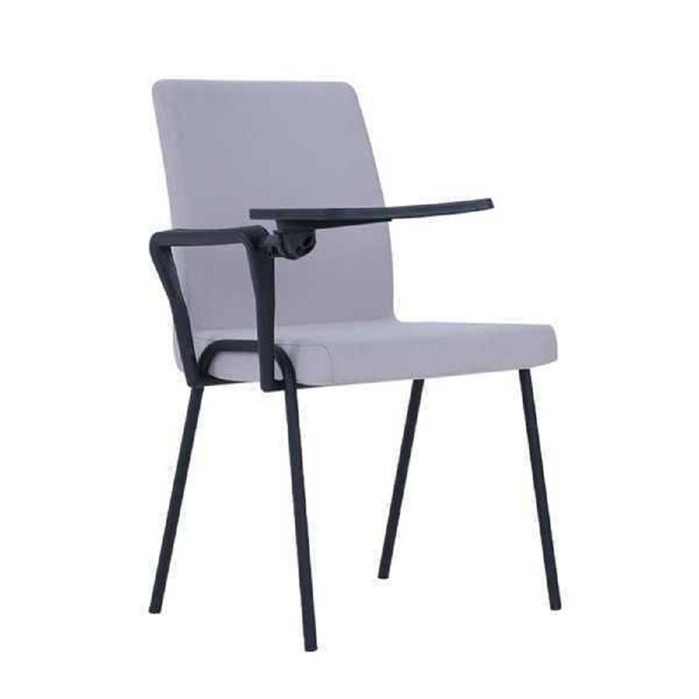 Bürostuhl Sessel Sessel Stilvoller Made St), Bürostuhl Top-Qualität (1 Moderner in Grau Europa Design JVmoebel