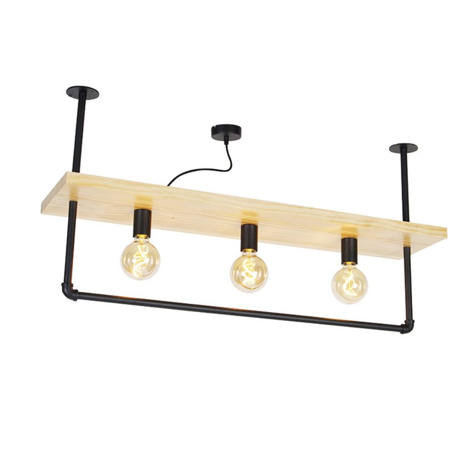 Qazqa Deckenleuchte Shelf, ohne Leuchtmittel, E27, günstig online kaufen