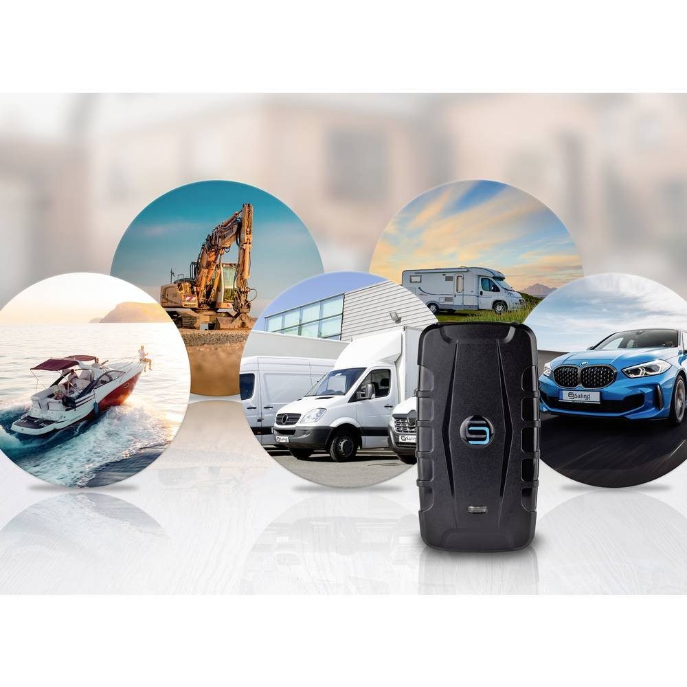 Salind GPS GPS Tracker, Fahrzeugtracker, Autotracker, LKW GPS-Tracker (SOS-Funktion)