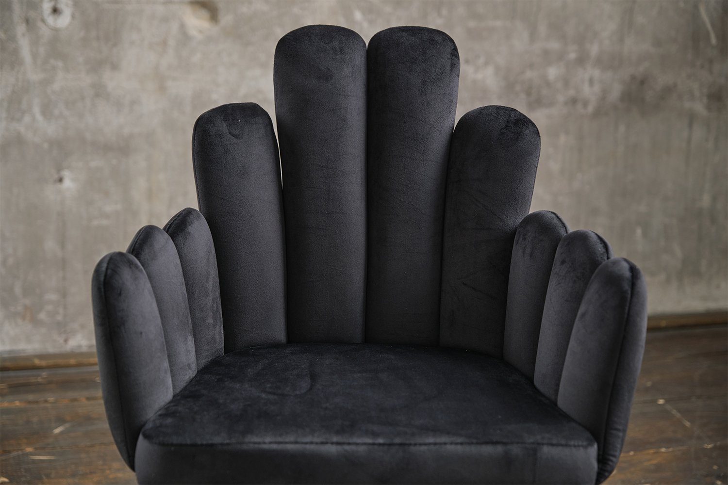 verschiedene Farben schwarz Stuhl FREJA, Velvet KAWOLA Esszimmerstuhl