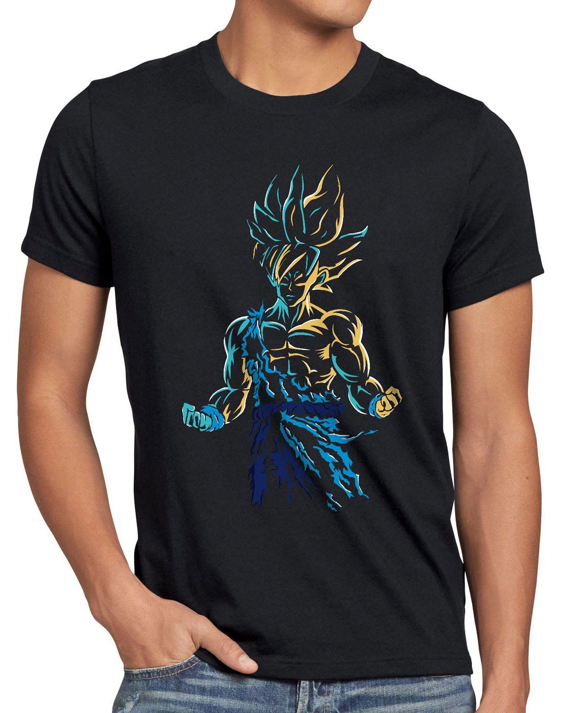 style3 T-Shirt Goku Evolution super dragonball günstig online kaufen