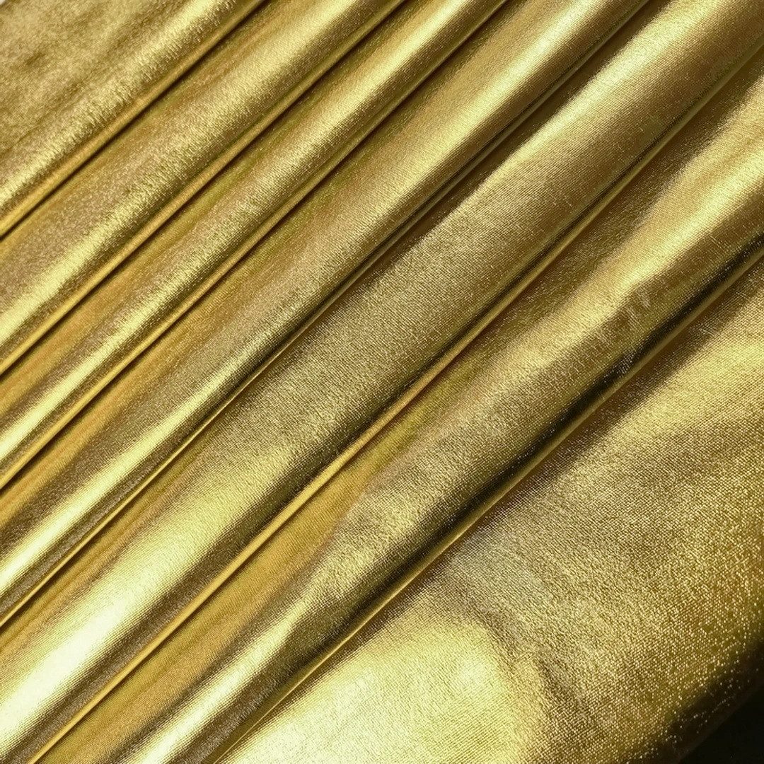 Event Kauf Stoff Lycra Stoff Meterware, Breite 145 cm - Metallic Stretch