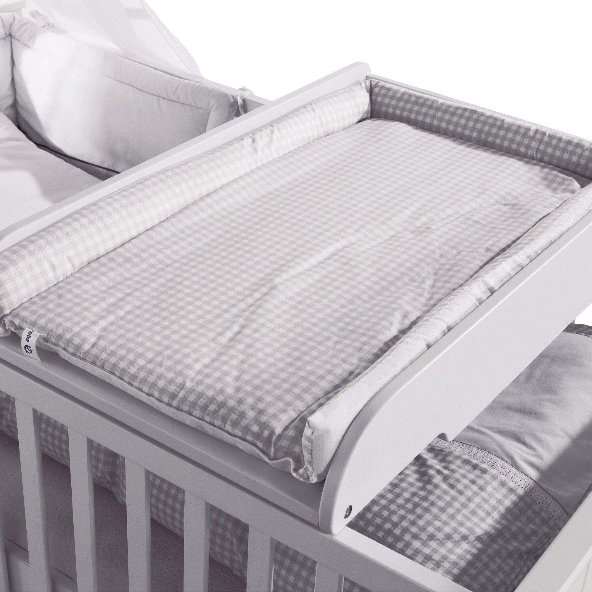 roba® Wickelplatte Adam & Eule, inkl. Wickelauflage – zum Aufsetzen auf Bab günstig online kaufen