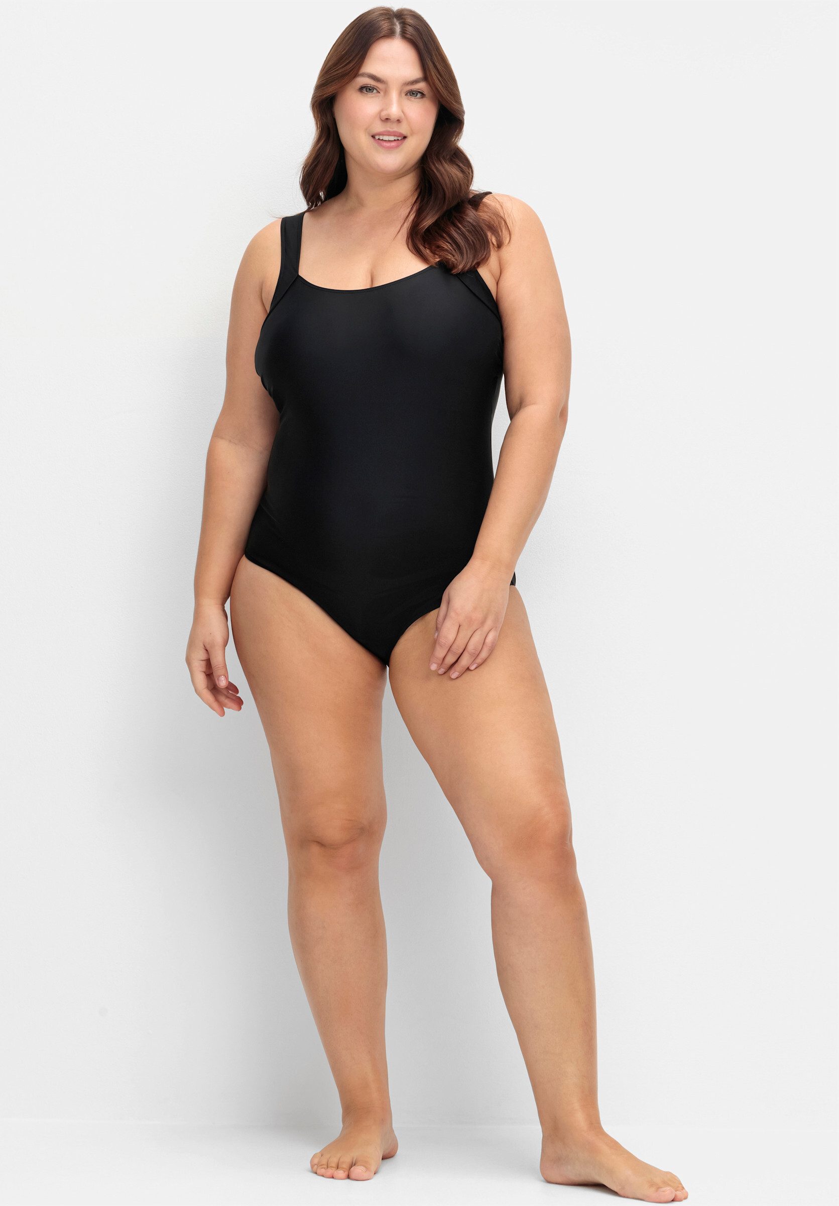 Sheego Badeanzug Badeanzug . (1-St) günstig online kaufen