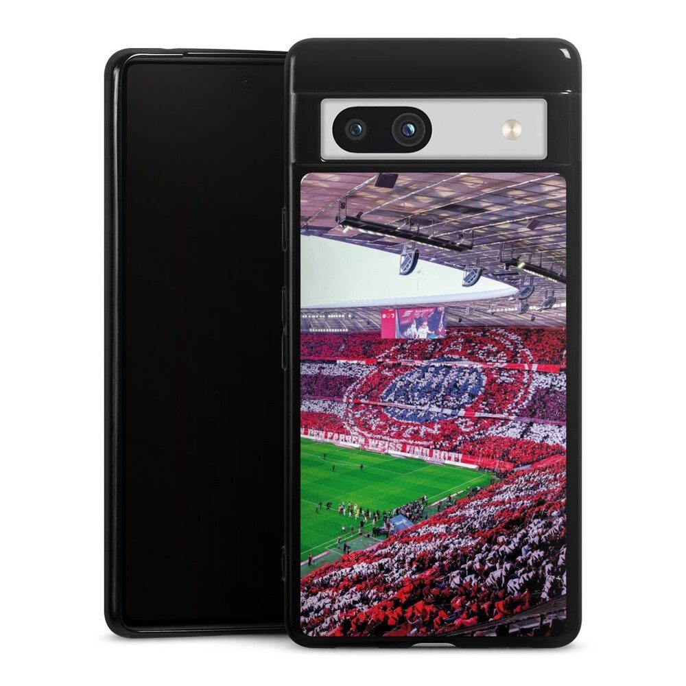 DeinDesign Handyhülle FCB Stadion FC Bayern München FCB Stadion Tribüne, Google Pixel 7a Silikon Hülle Bumper Case Handy Schutzhülle