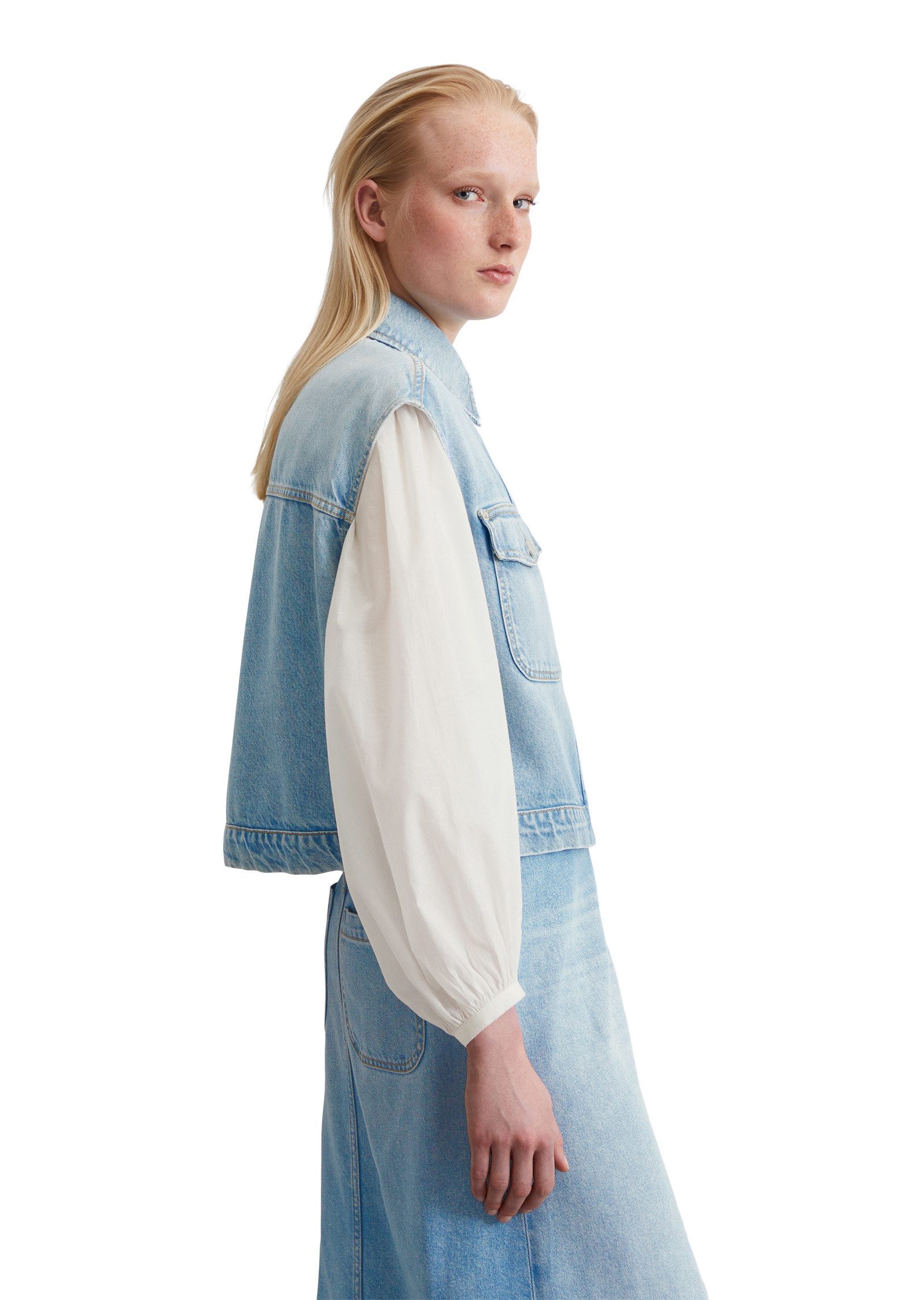 Marc OPolo Jeansweste "aus TENCEL™ Lyocell-Mix" günstig online kaufen