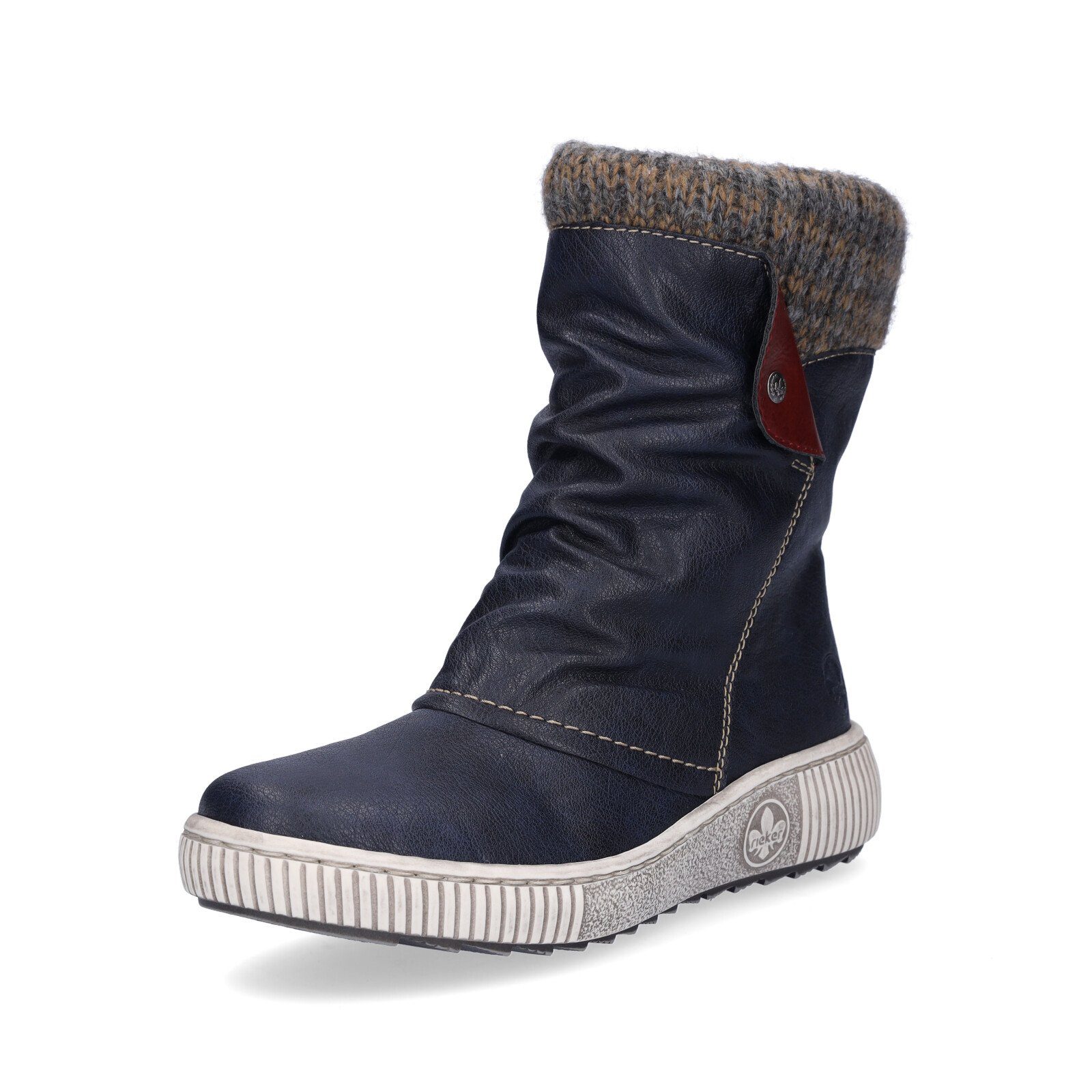 Rieker Damen Boot blau Ankleboots
