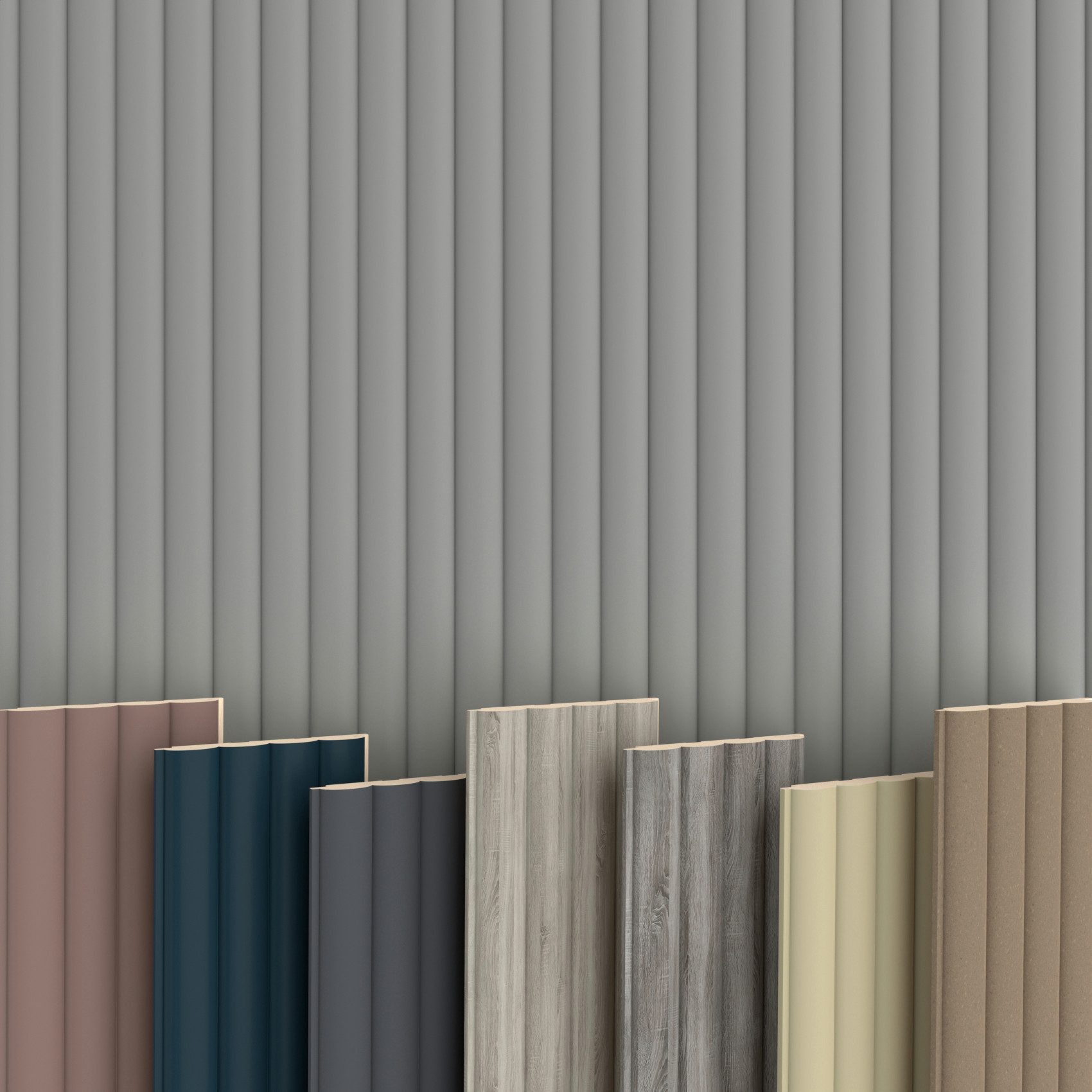 Hexim Wanddekoobjekt Wave De Luxe Sandgrey günstig online kaufen