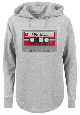 F4NT4STIC Kapuzenpullover Stranger Things Cassette For Will Netflix Premium Qualität